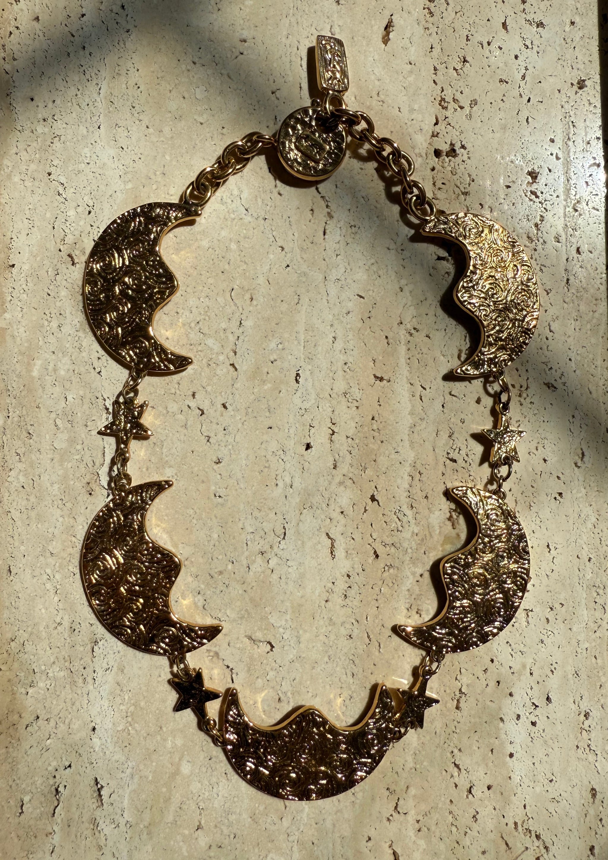 YSL Vintage Moon & Necklace by The Vintage New Yorker