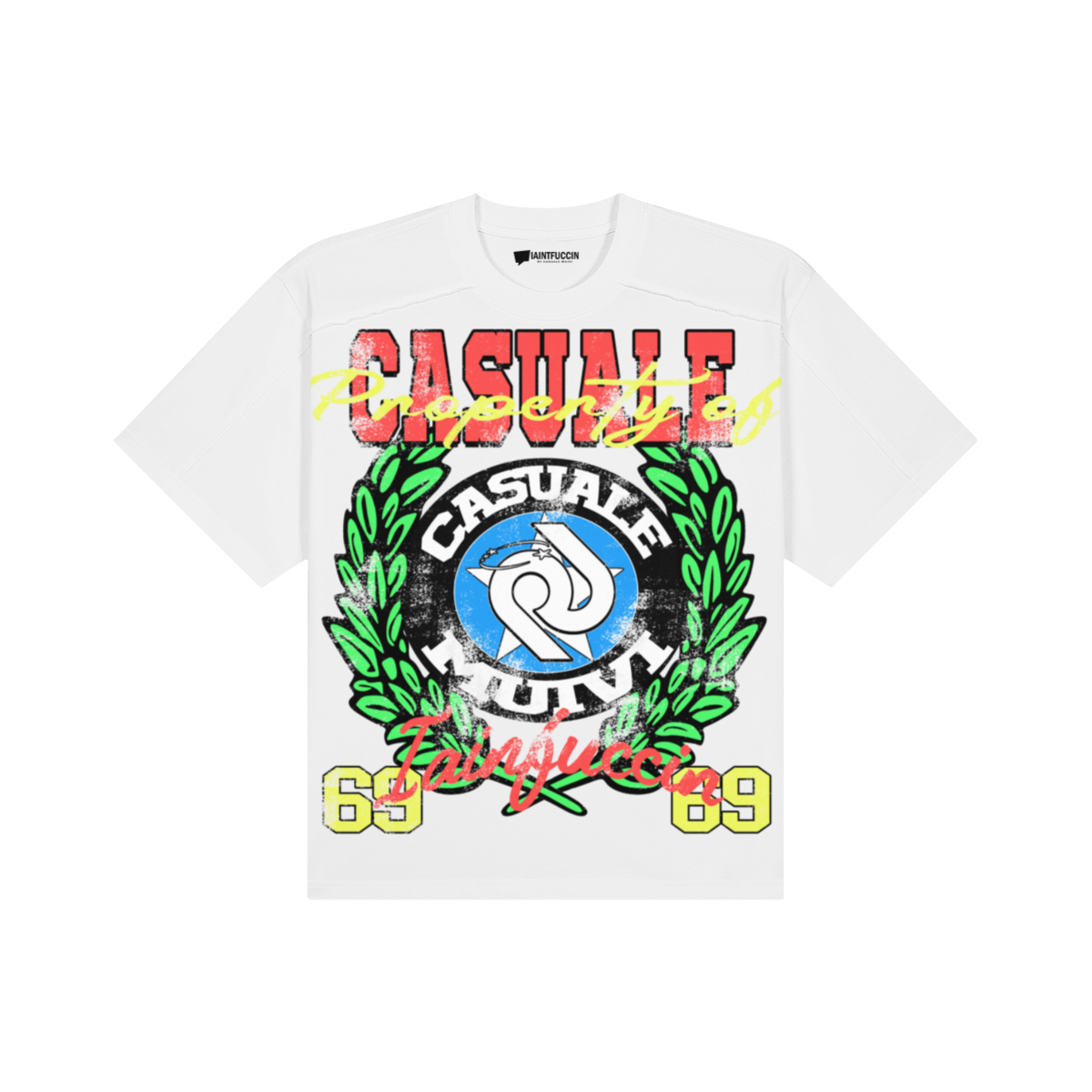 Property Of Casuale Muivi T-shirt by Casuale Muivi