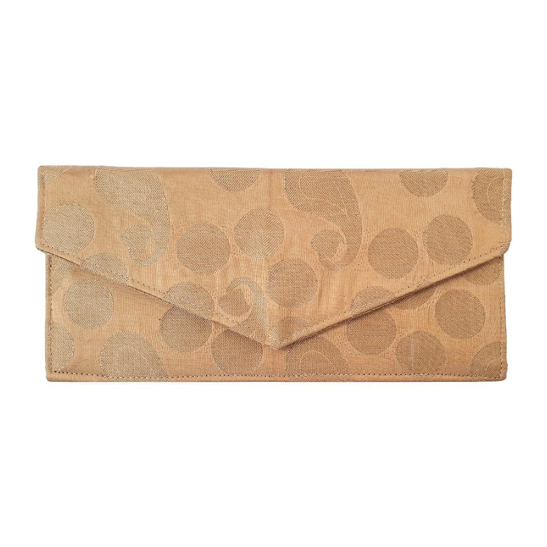 Handmade sari envelope clutch bag by Shakti.ism