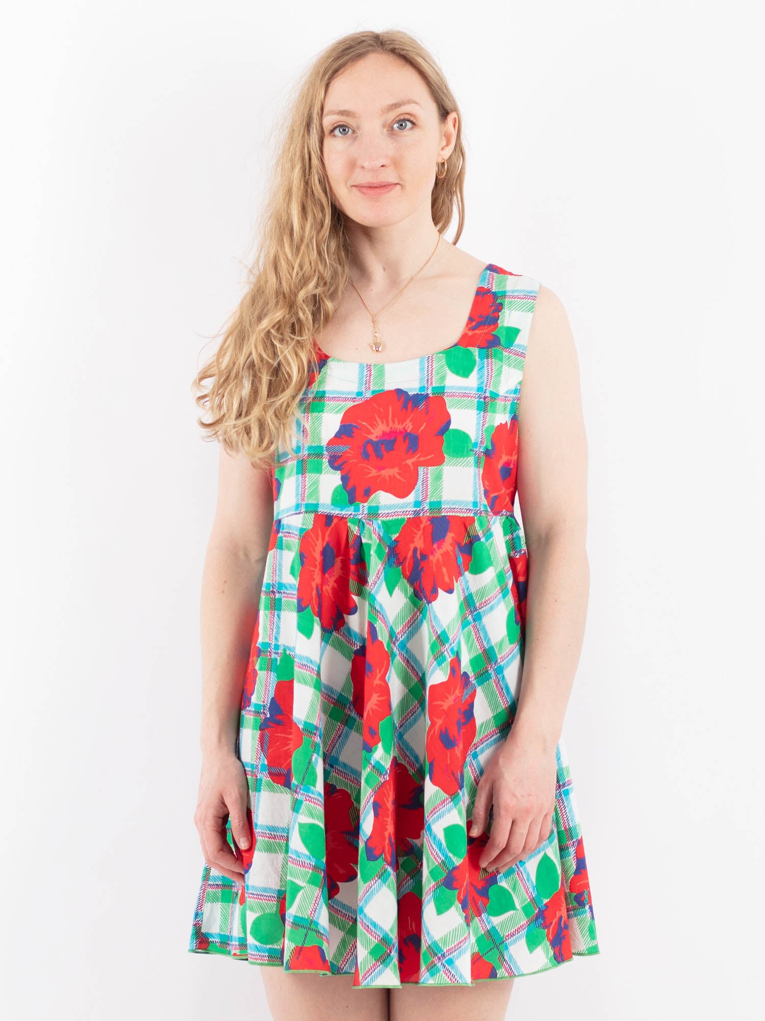 Vintage 90's Women Yves Saint Laurent Floral Dress by Northern Grip