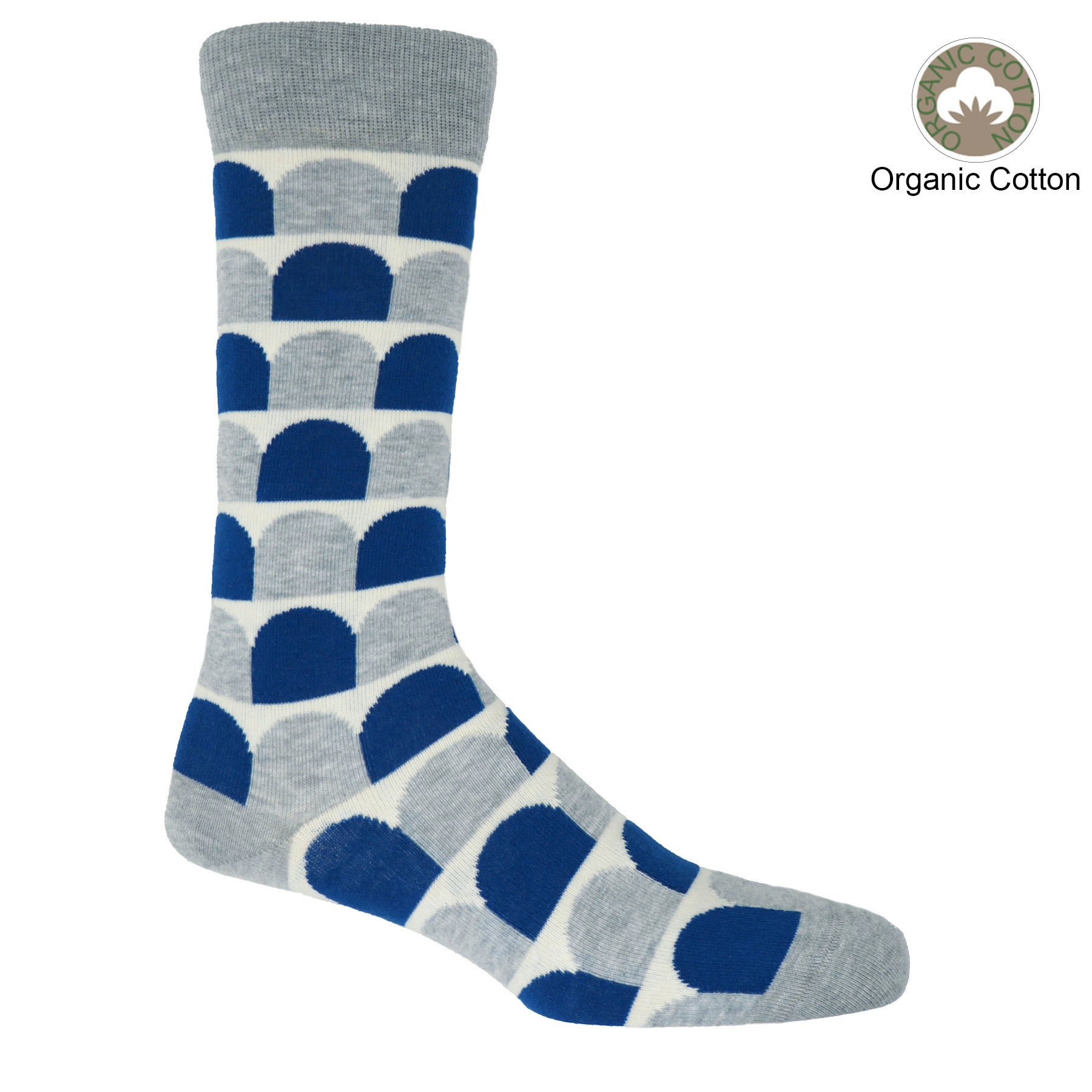 Ouse Men's Socks - Grey by Peper Harow