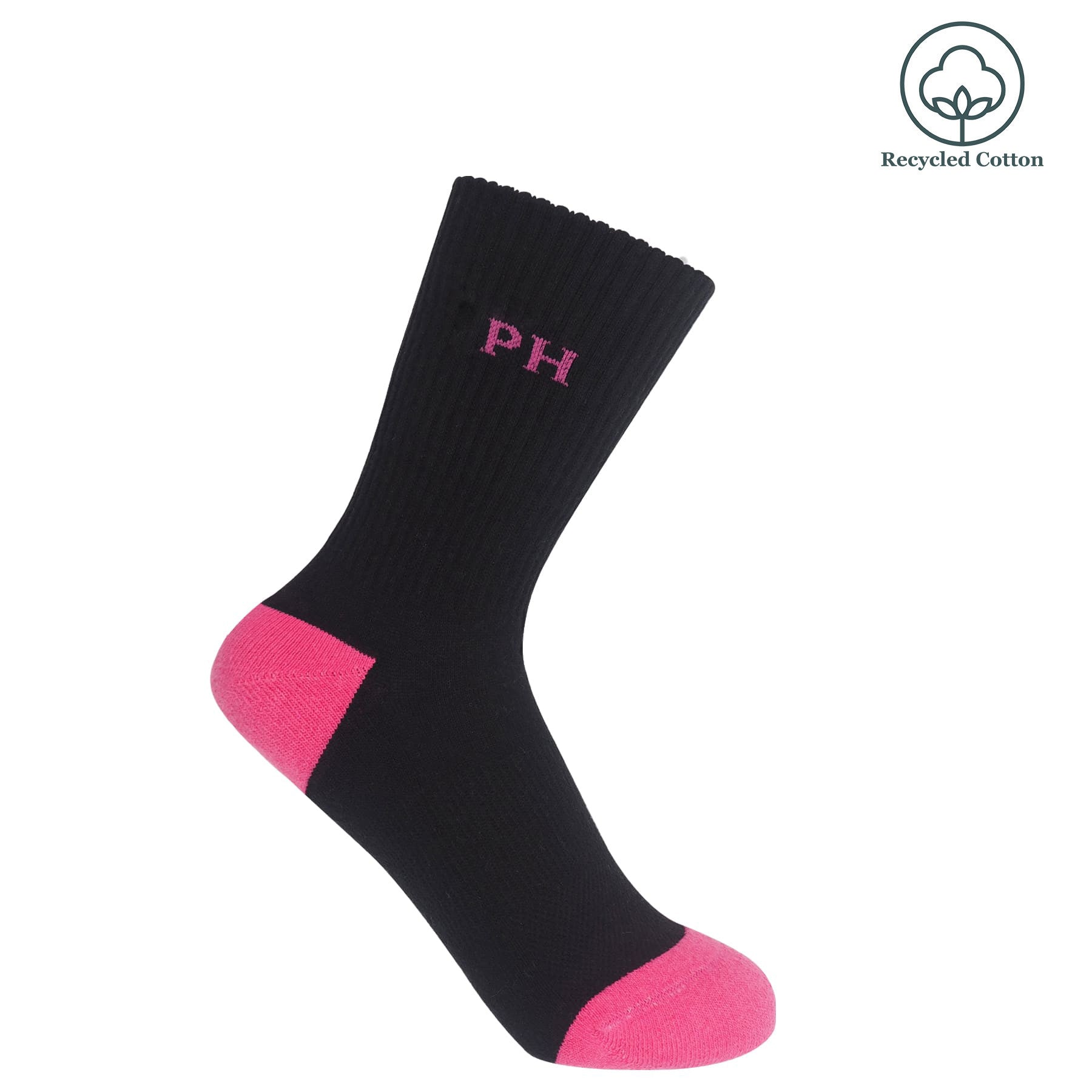 Reversible Women's Sport Socks - Black by Peper Harow