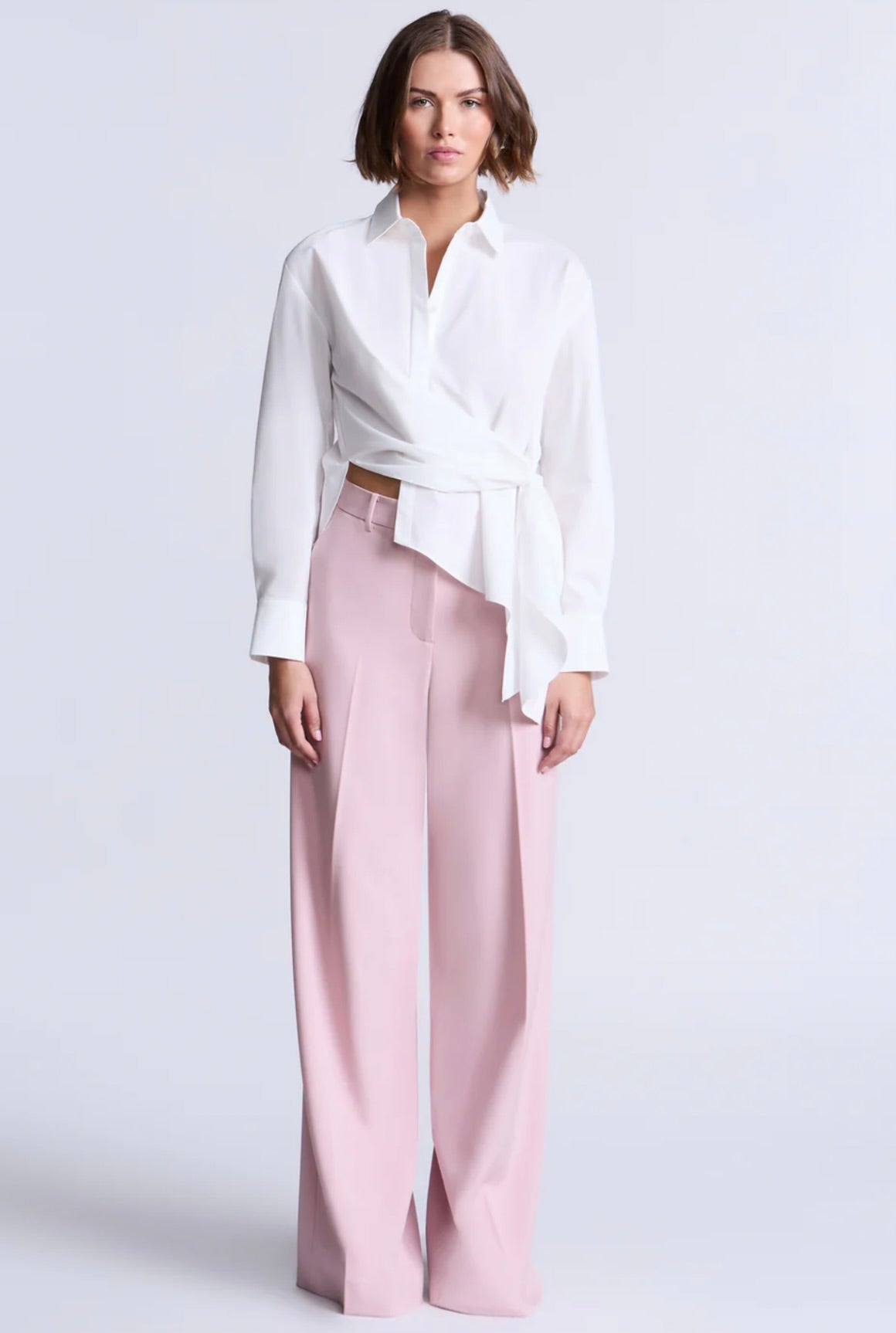 BCBGMAXAZRIA Tay Top in White by Sierra Deene