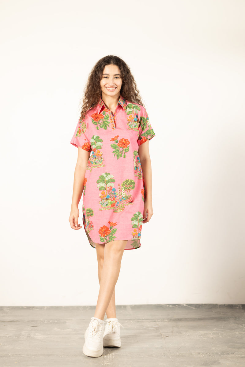 PINK ISLES ANNA DRESS by Maude Vivante