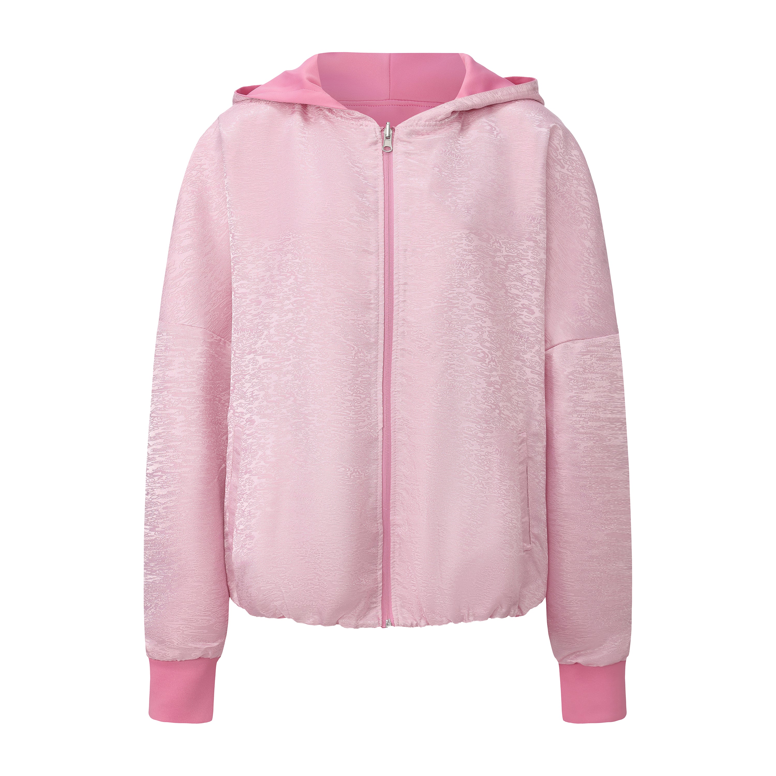 Lin Reversible Hoodie Pink by DAWANG