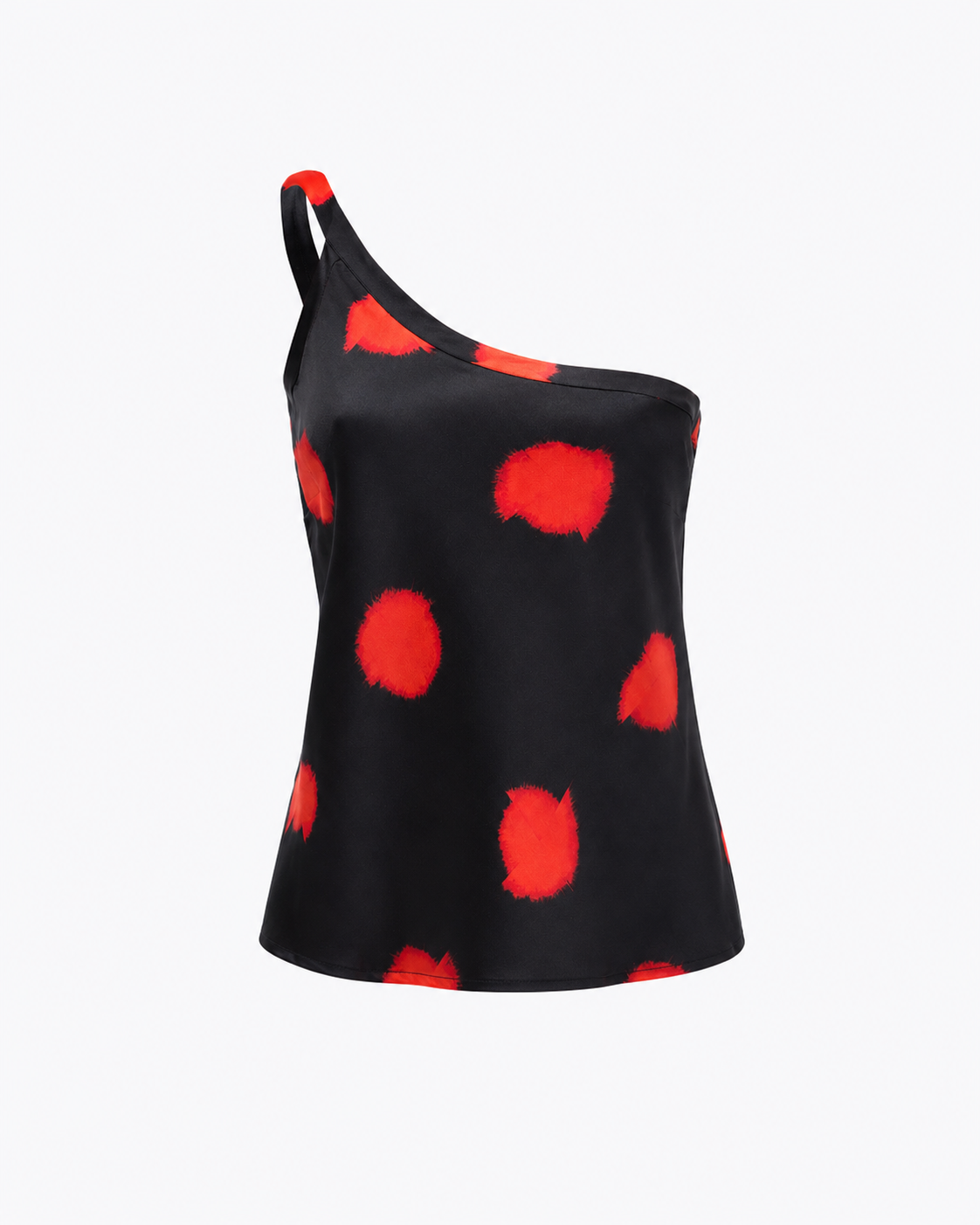 Eli one-shoulder silk top by Further Review
