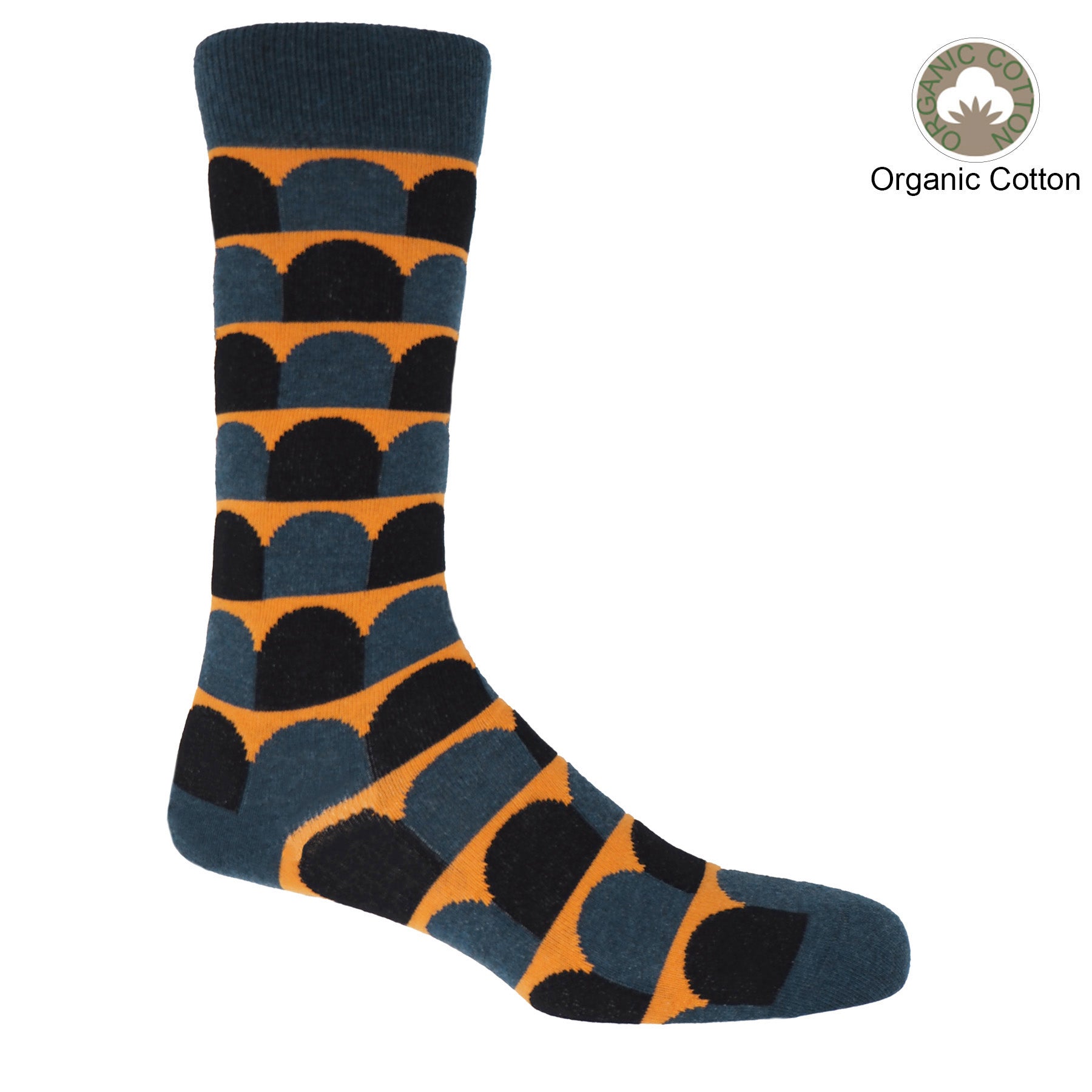 Ouse Men's Socks - Navy by Peper Harow