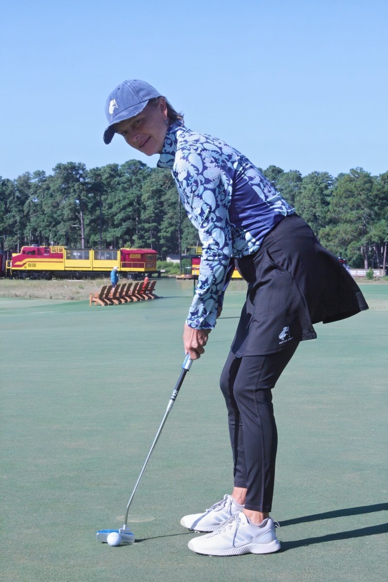 Sassy Skirted Leggings by Putter Girl