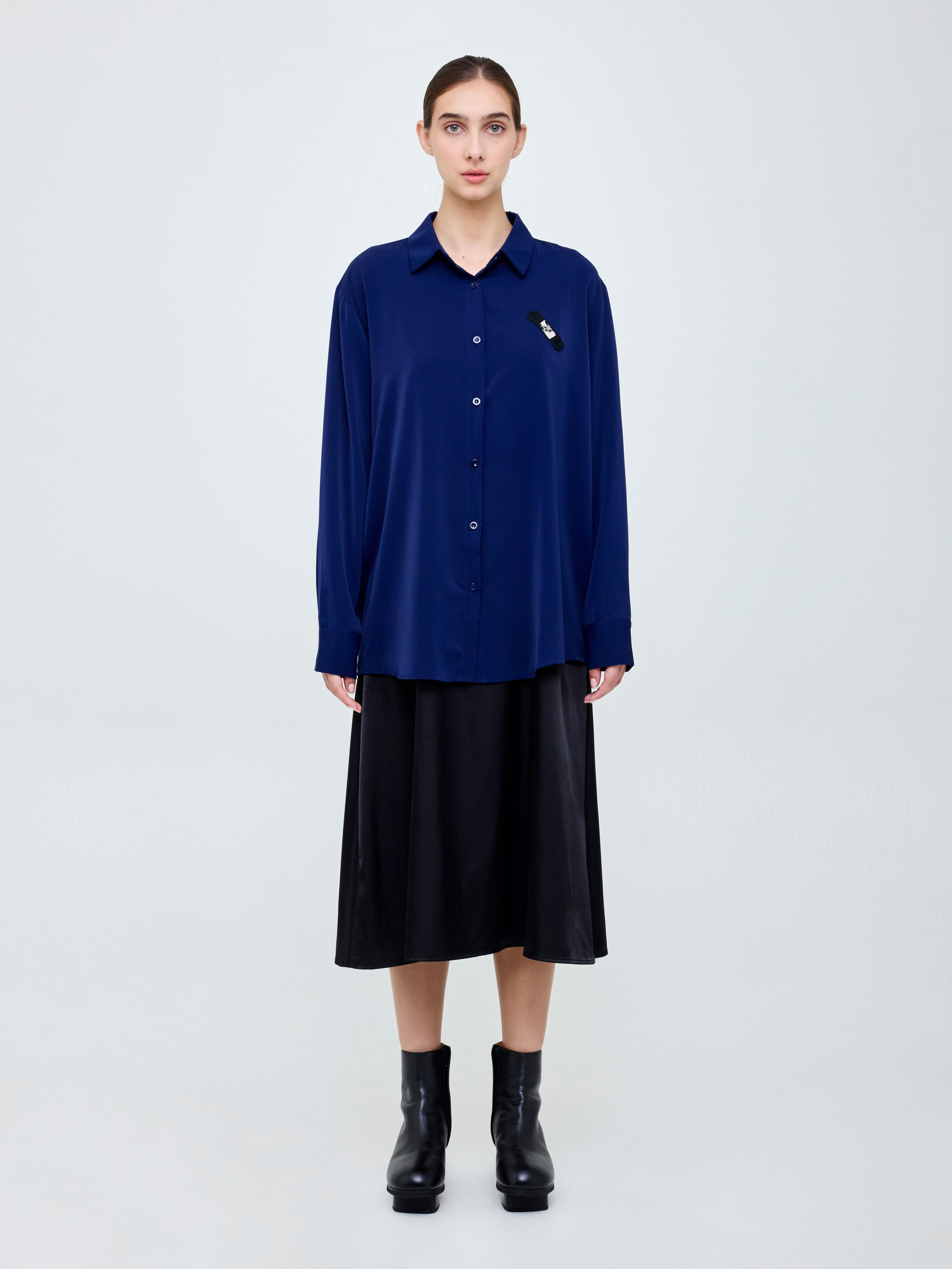 Blue Bandage Blouse by ASATO