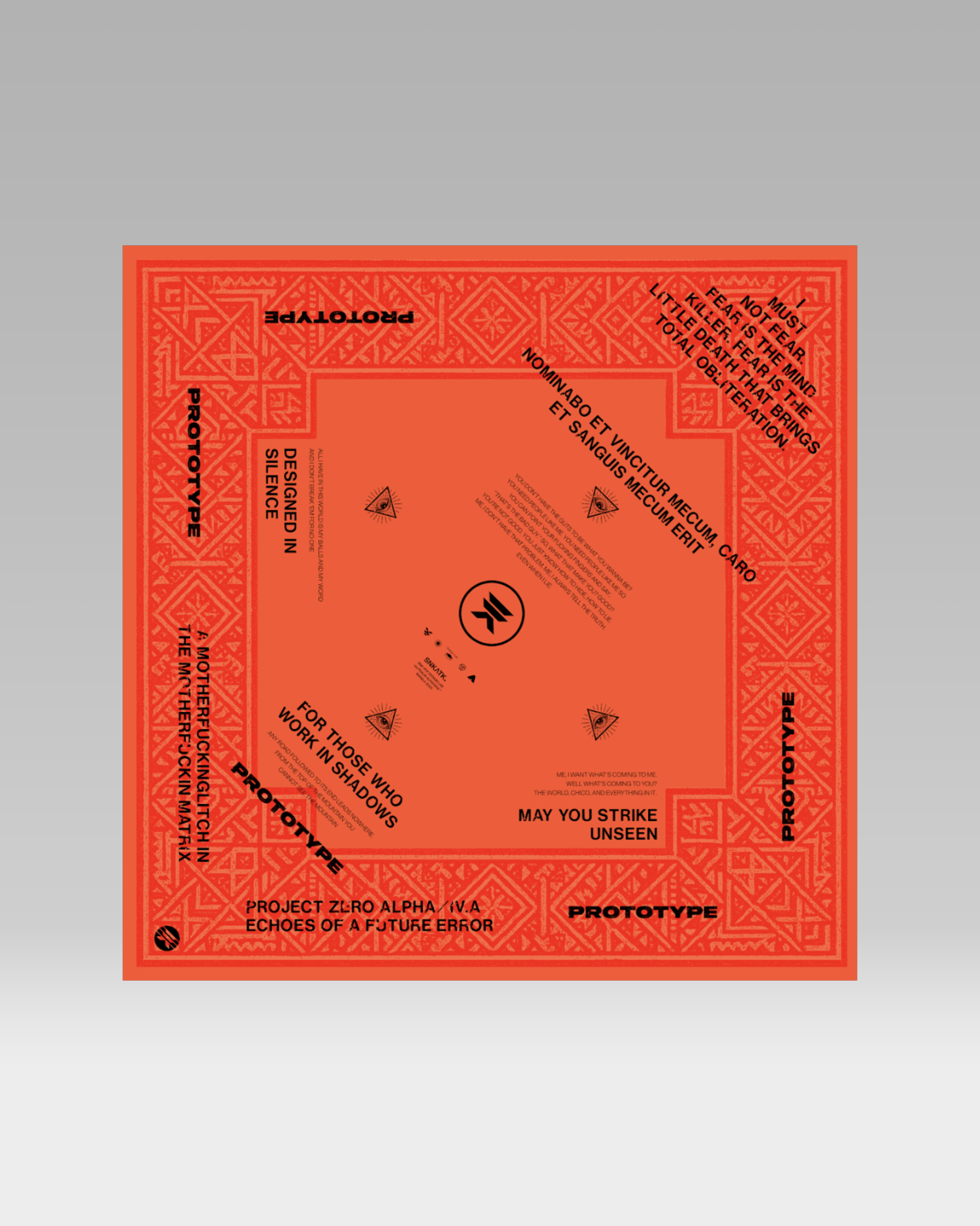 LUM-PAT UV Bandana - SNK ATK® Design Lab by SNK ATK Design Lab