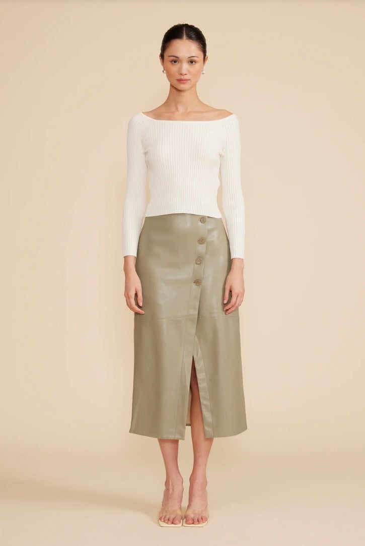 Francisco Midi Skirt by Sierra Deene