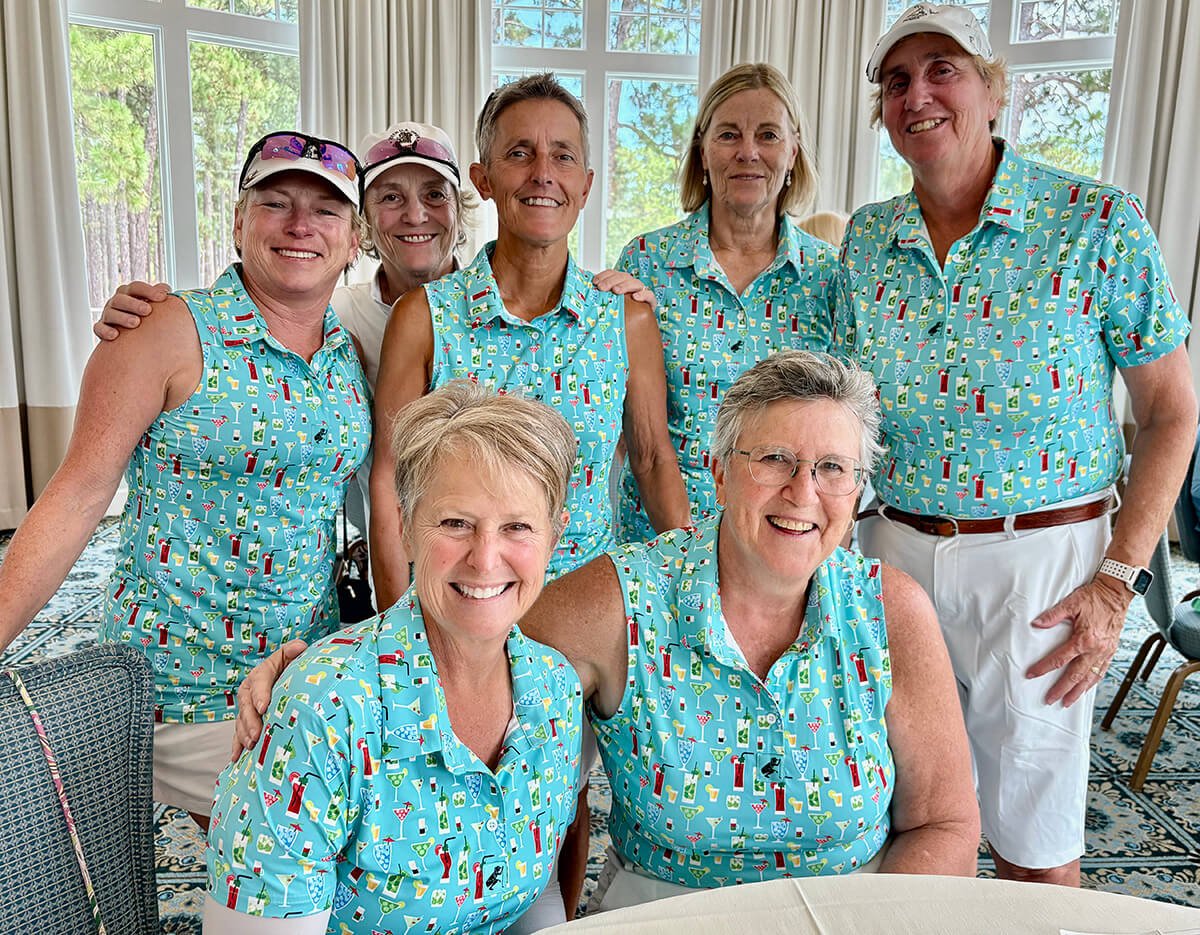 Cheers Sleeveless Polo by Putter Girl