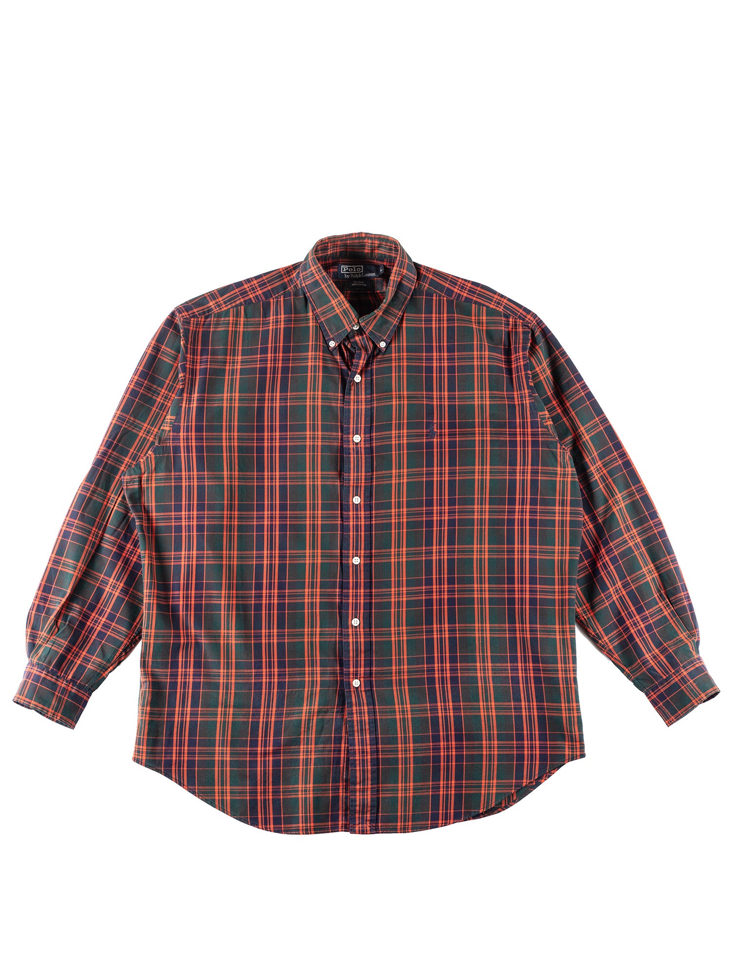 Vintage 00's Plaid Men Ralph Lauren Shirt in Red by Northern Grip