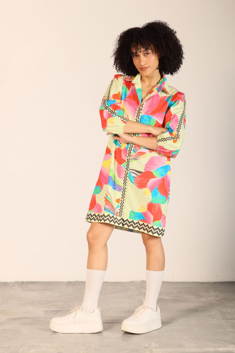 LEMON POPS AVA DRESS by Maude Vivante