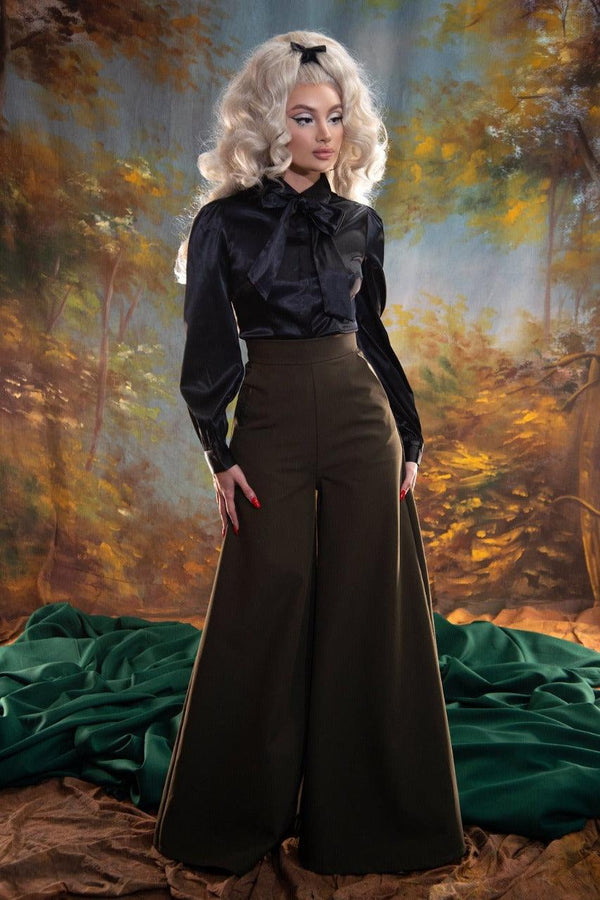 Angela Blouse (Black) by KATAKOMB