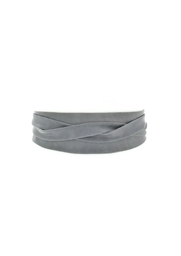 Wrap Belt - Grey by Sierra Deene