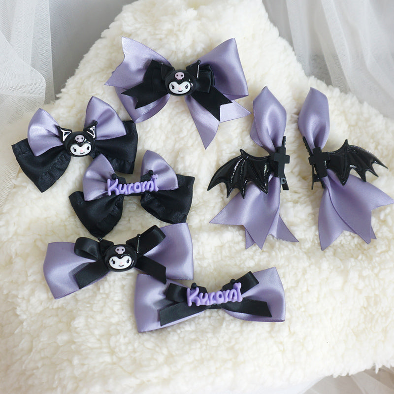 Kawaii Kuromi Hair Clip - Maojiang by Land Decora