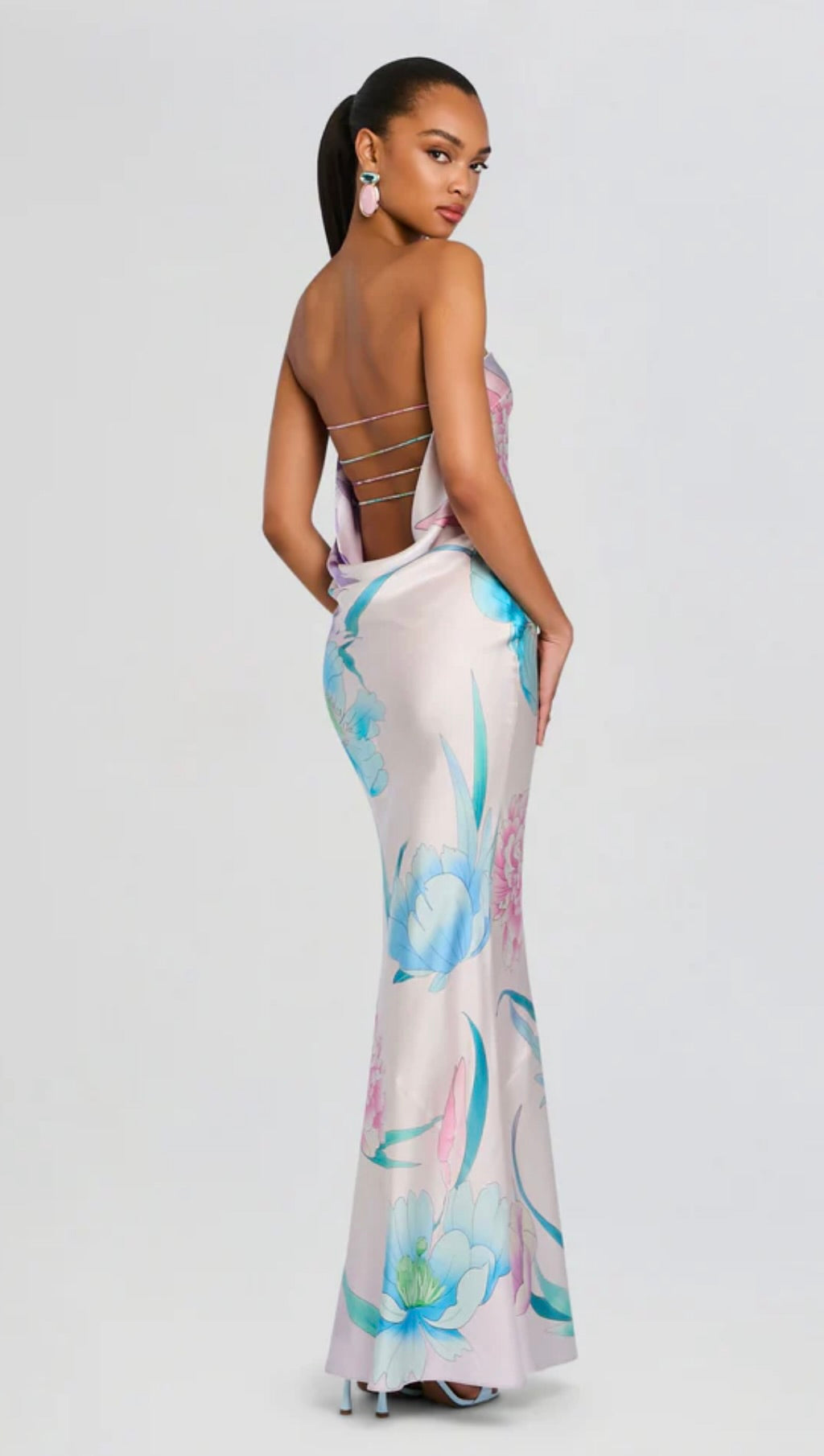 Retrofête Keaton Silk Dress by Sierra Deene