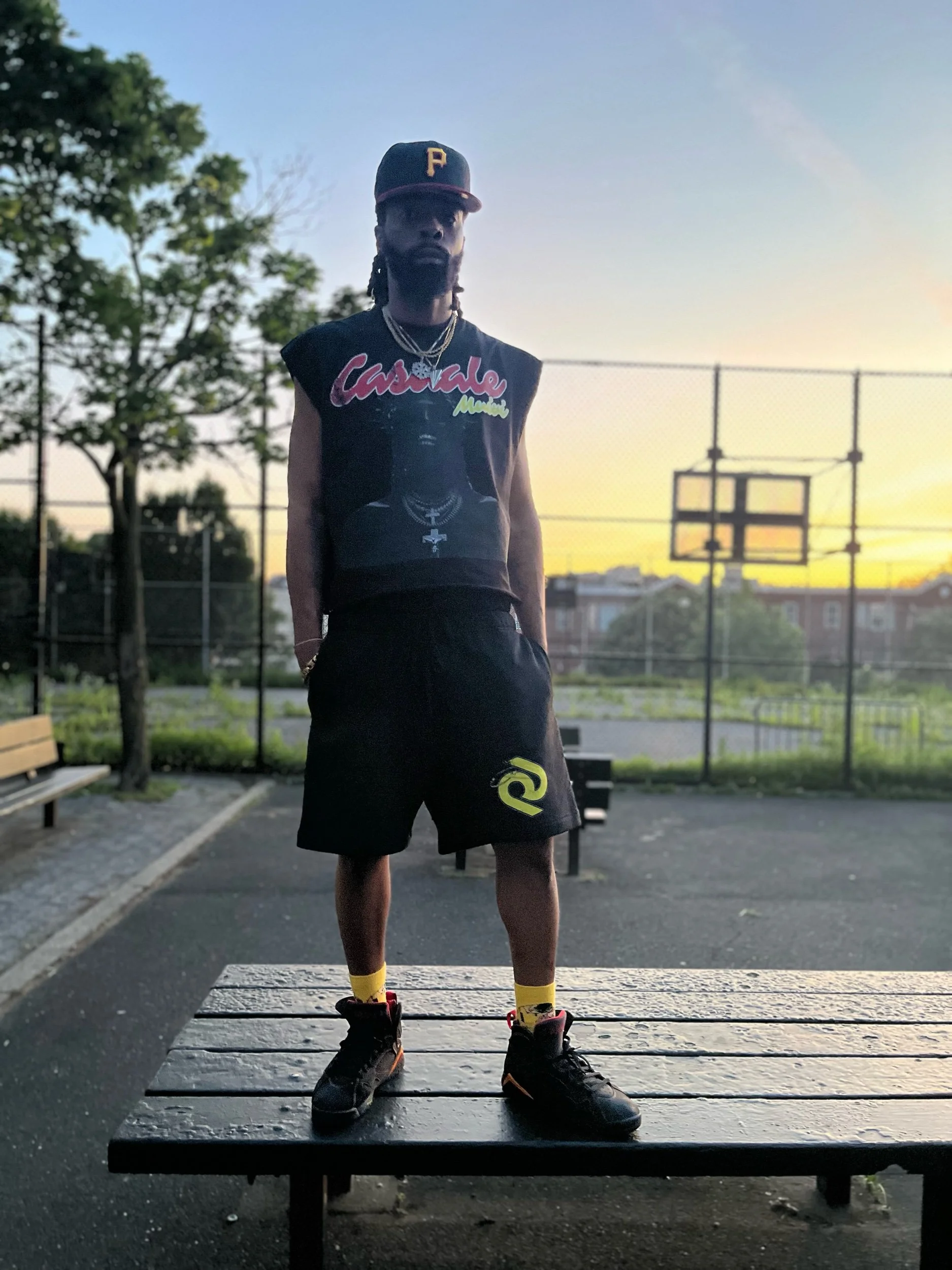 Resurrection Sleeveless T-Shirt by Casuale Muivi