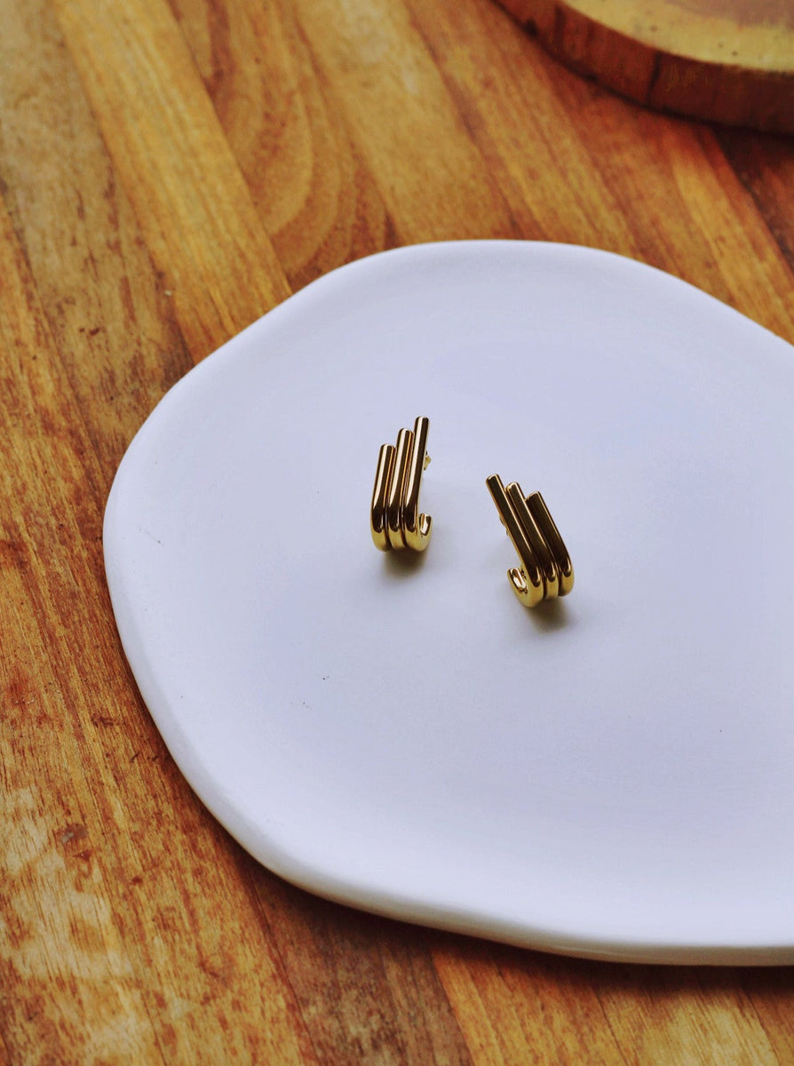 ORGAN EARRINGS (WATERPROOF & 18K GOLD PLATED) - FINAL SALE by RAËLIV