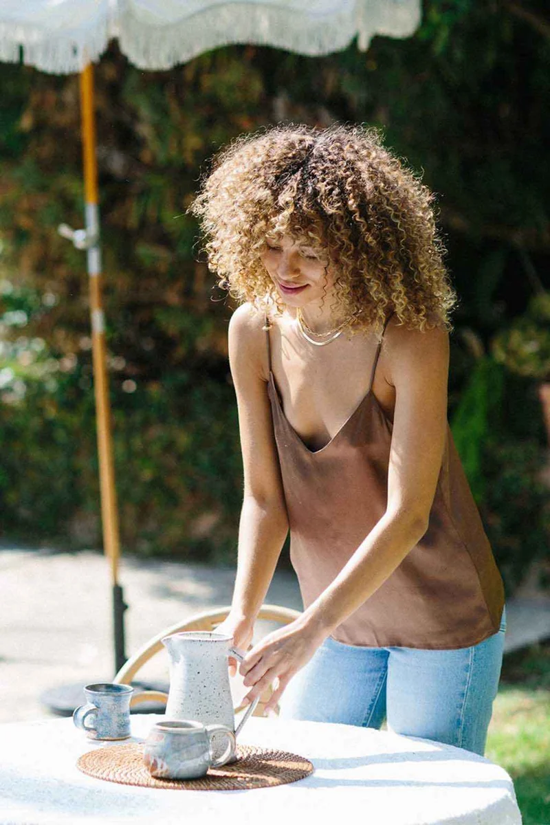 Coco Tank | Espresso Brown by Merritt Charles