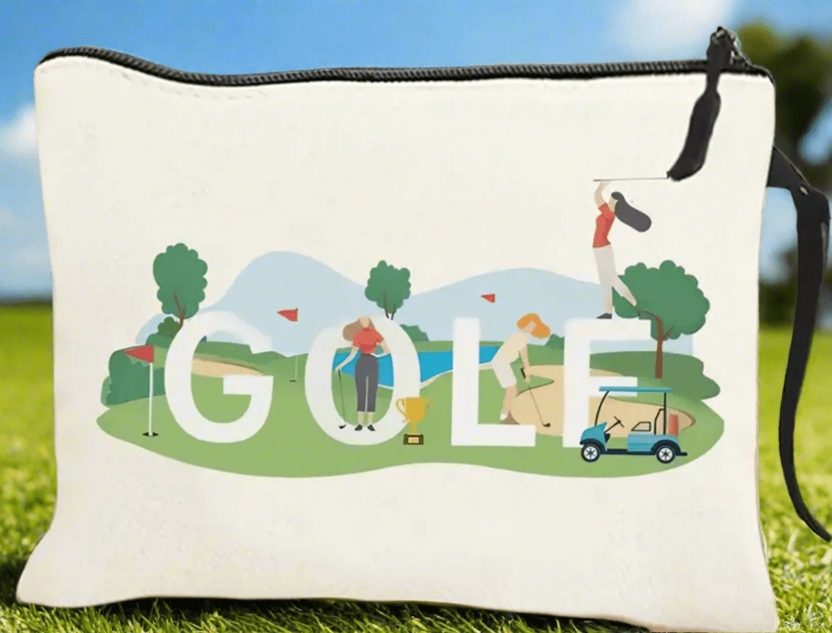 Large Golf Pouch by Putter Girl