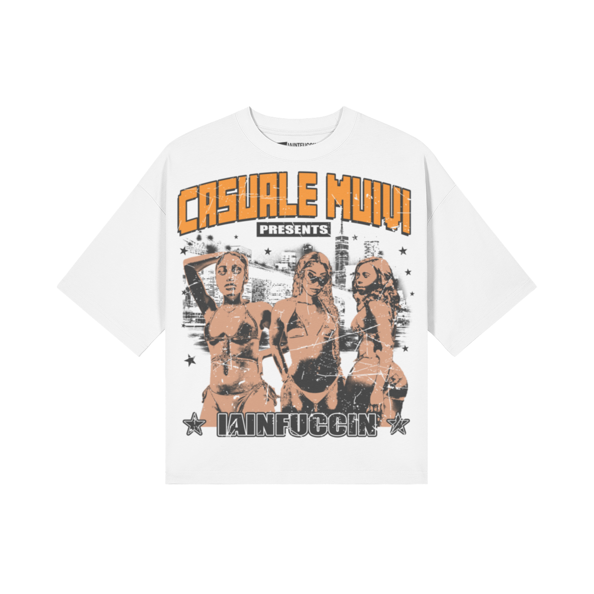 City Girl Vibes T-Shirt by Casuale Muivi