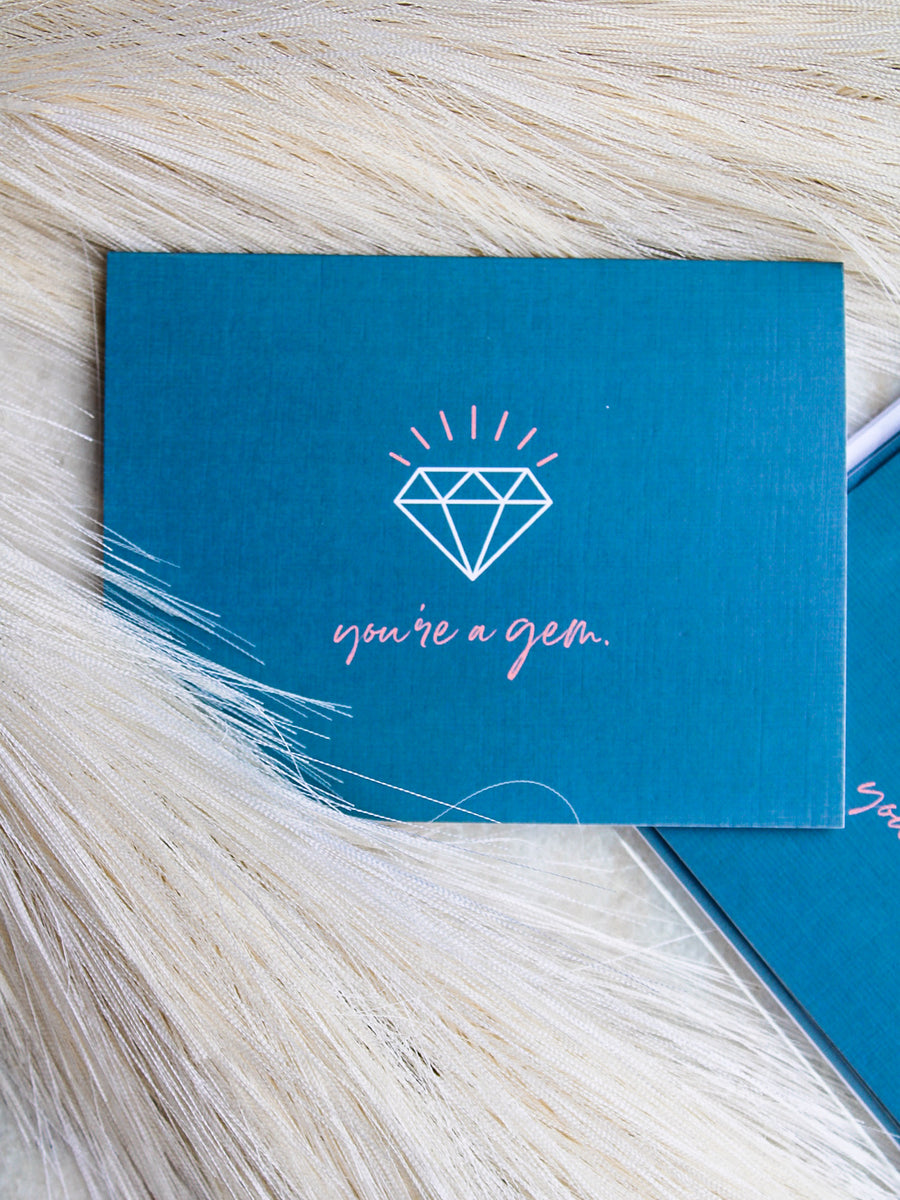 YOU'RE A GEM CARD (PACK OF 5) by RAËLIV