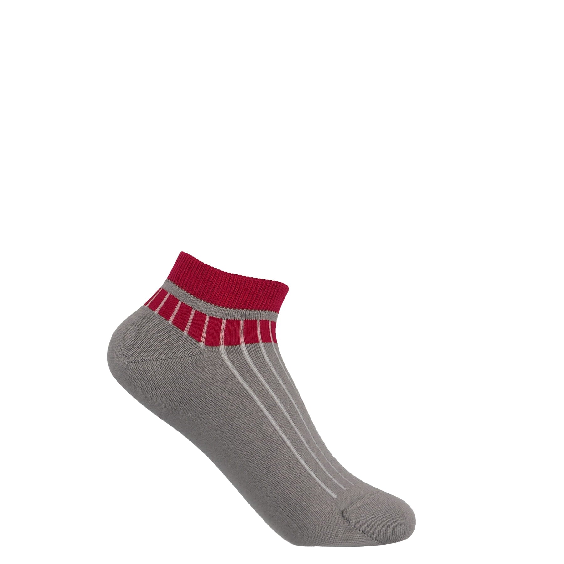 Old School Women's Trainer Socks - Grey by Peper Harow