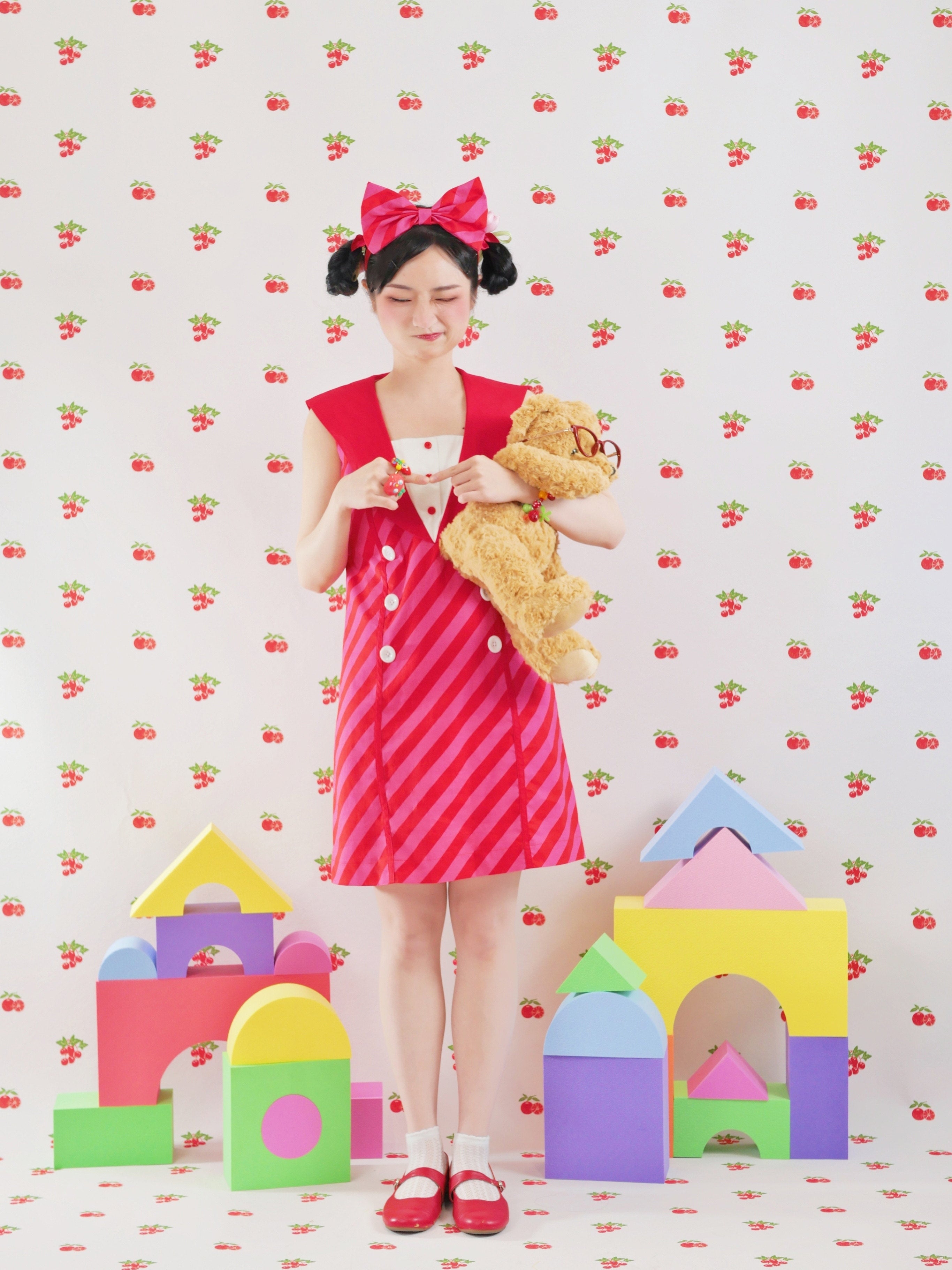 Sailor Collar A-Line Dress Y2K Kawaii - GOODBABY by Land Decora