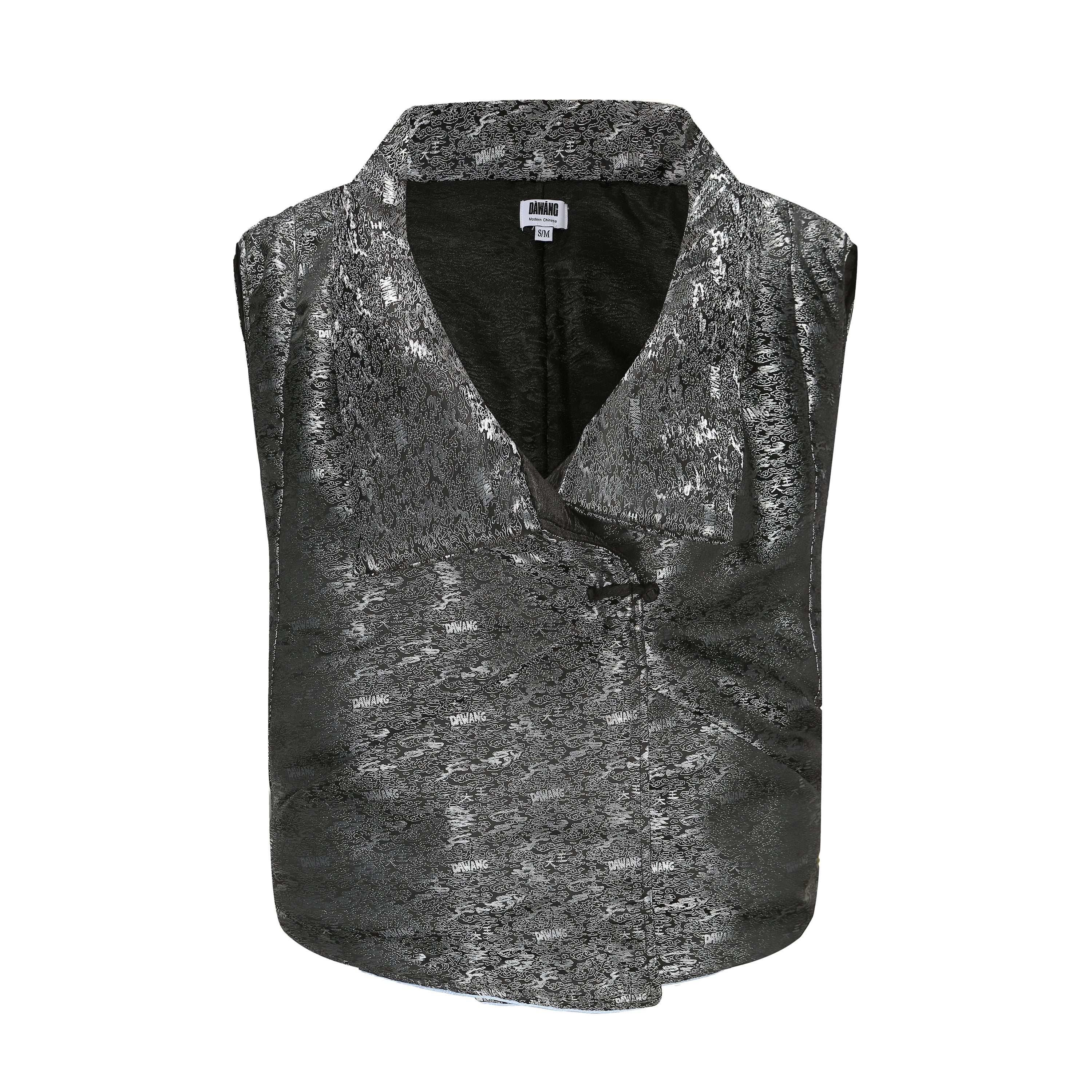 Wu Reversible Puffer Vest by DAWANG