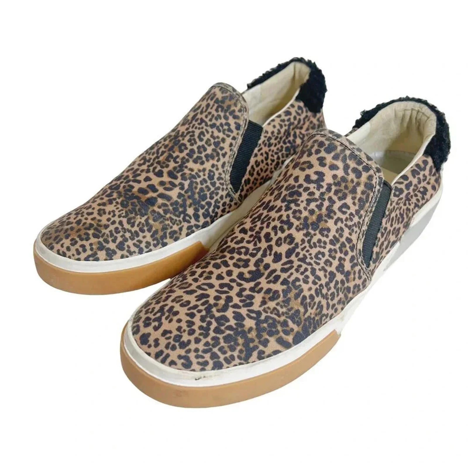 Dolce Vita Zaylor Leopard Microsuede Slip On Sneakers Size 9.5 by Hot Girl Secondhand