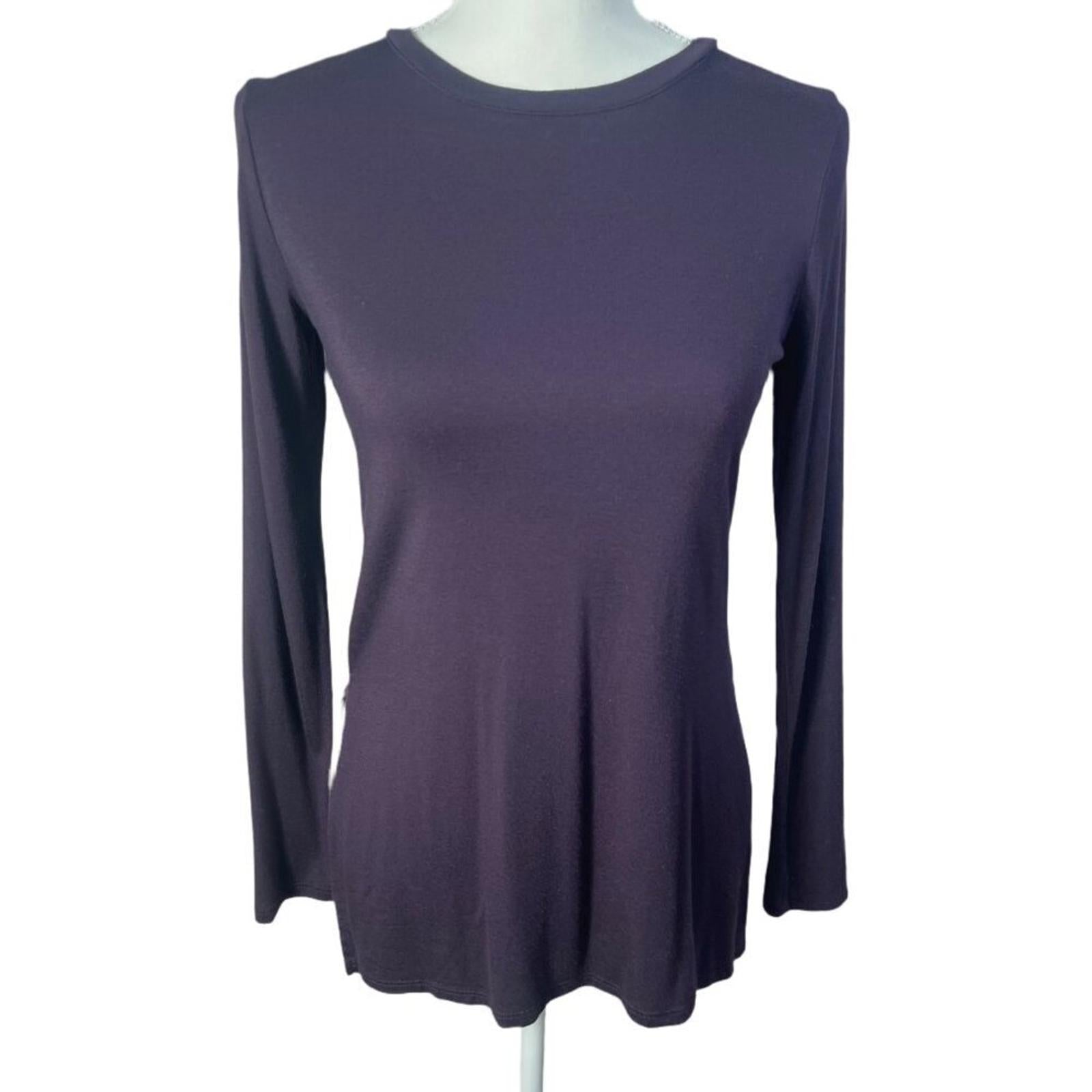Athleta Long Sleeved Lightweight Plum Purple Workout Shirt Women's Siz by Hot Girl Secondhand