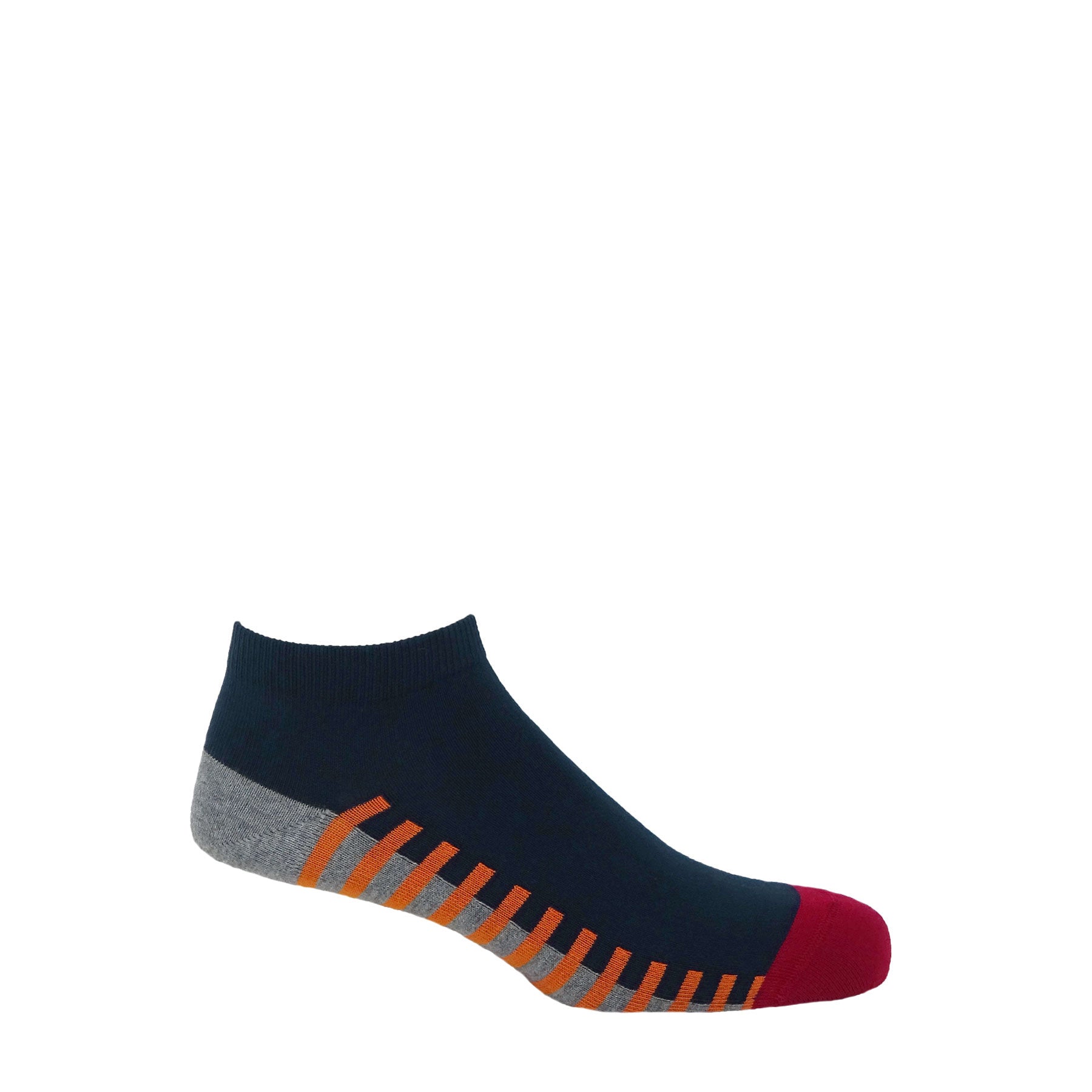 Welford Men's Trainer Socks - Navy by Peper Harow