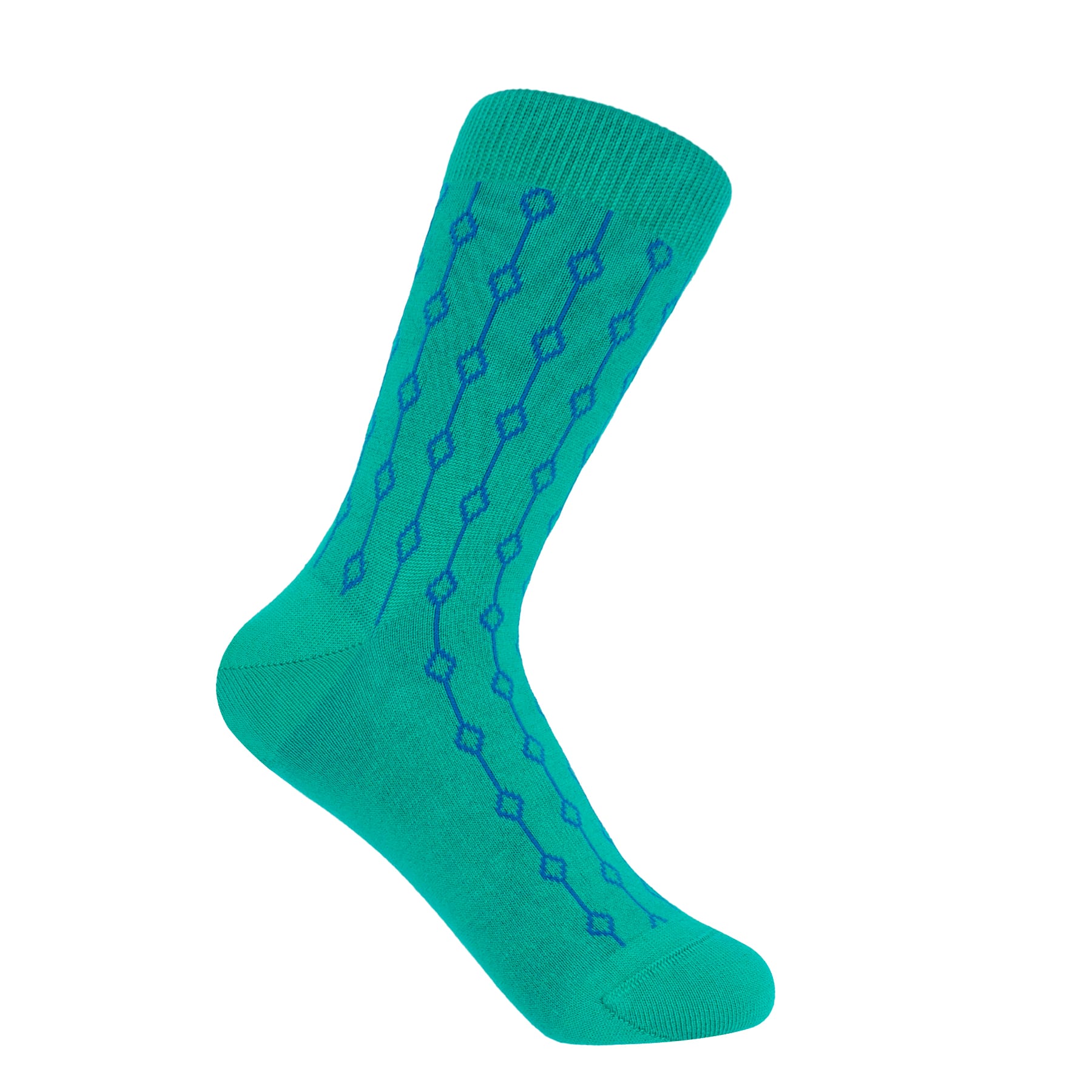 Beads Women's Socks - Teal by Peper Harow