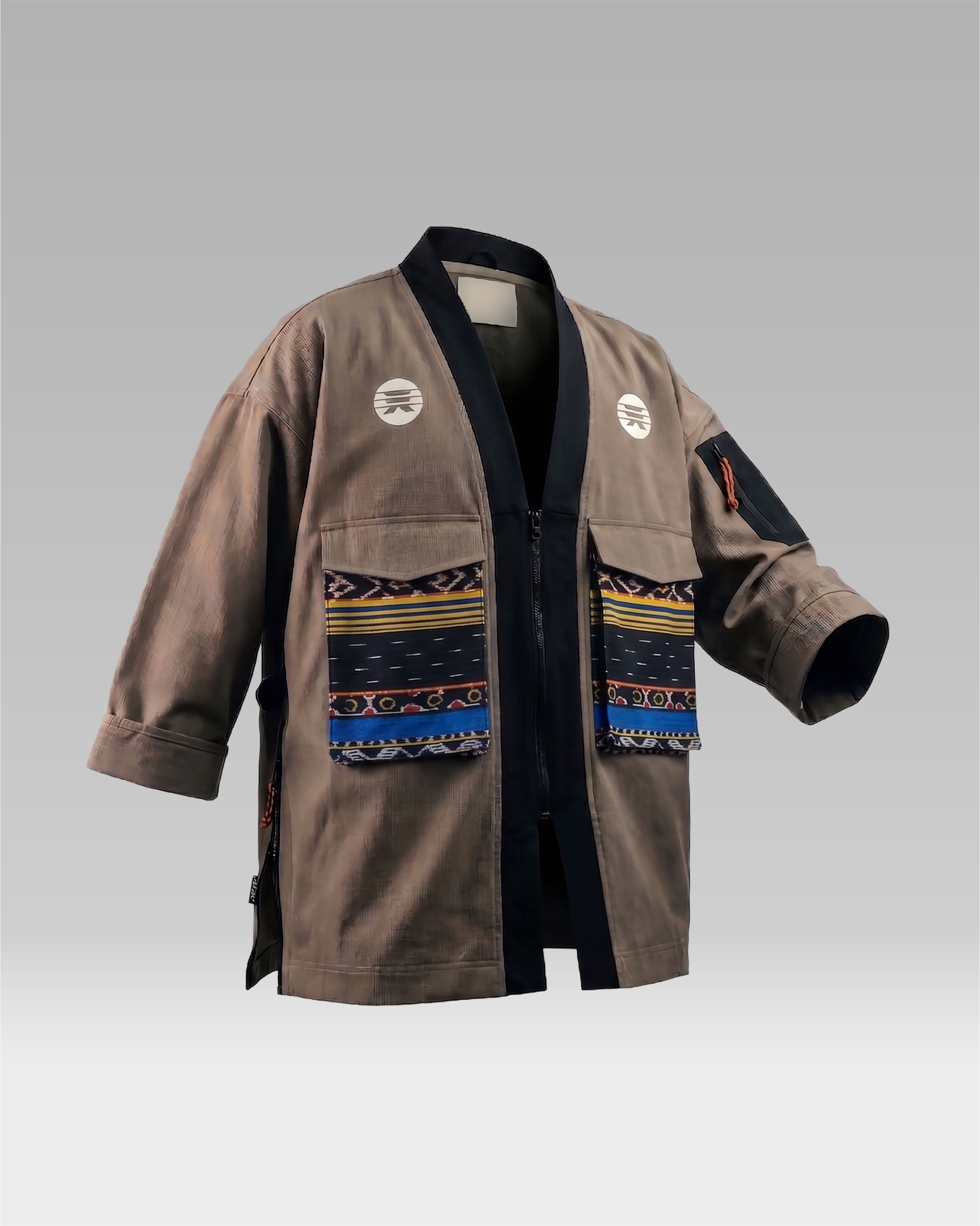 ROOTS Noragi Jacket - "Kingdom" DE/Blue/Black/Yellow - SNK ATK® Design Lab by SNK ATK Design Lab