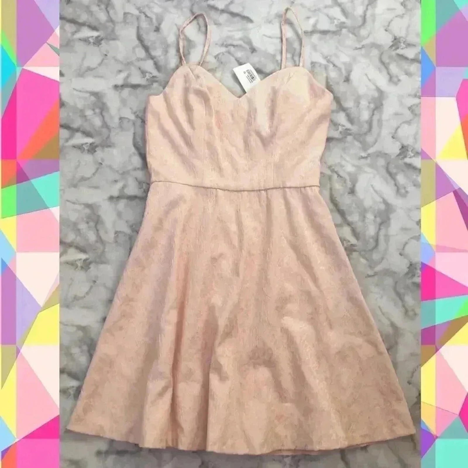 NWT Aqua Rose Gold A Line Dress Balletcore Coquette Women's Size M by Hot Girl Secondhand