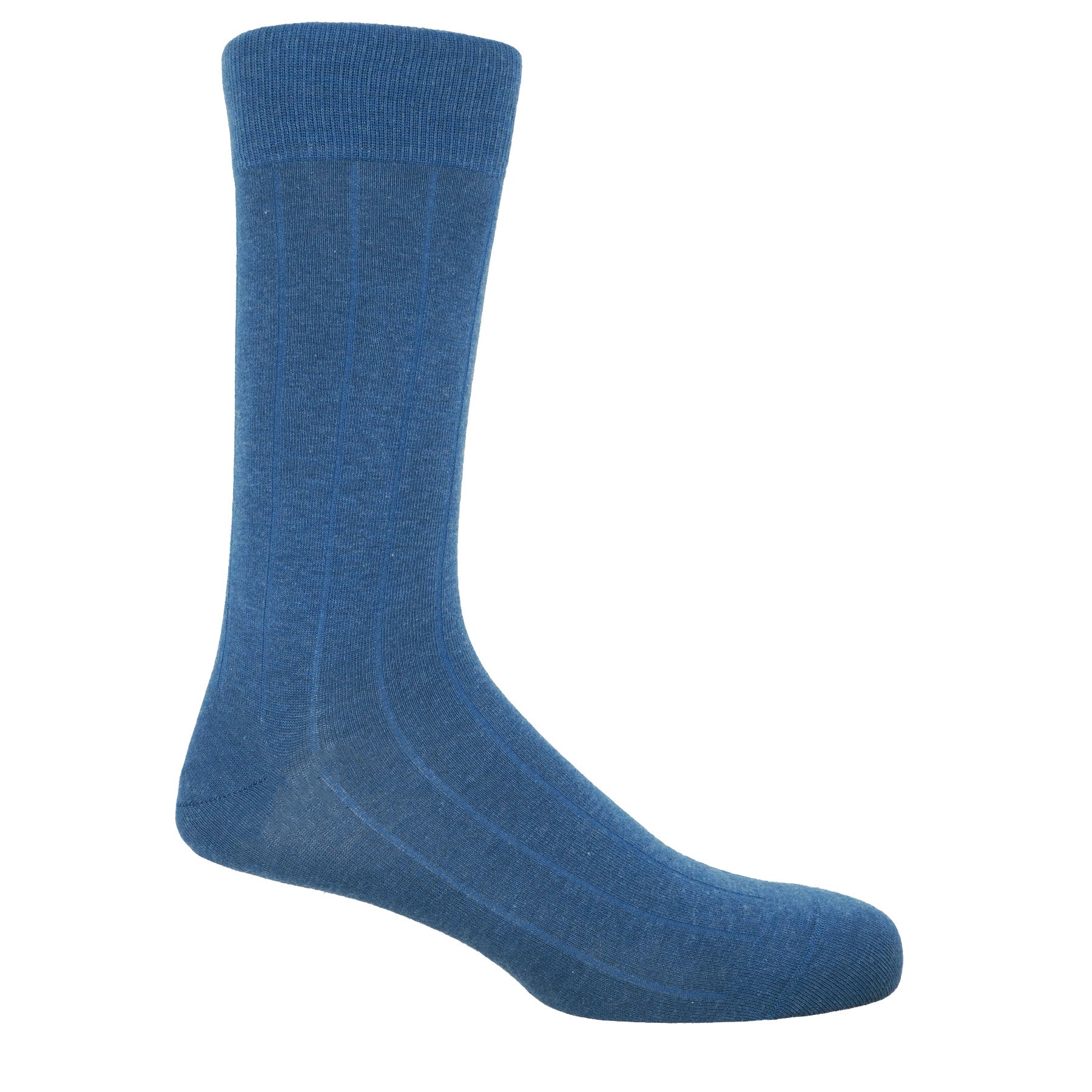 Indulgent Cashmere Men's Socks - Blue by Peper Harow