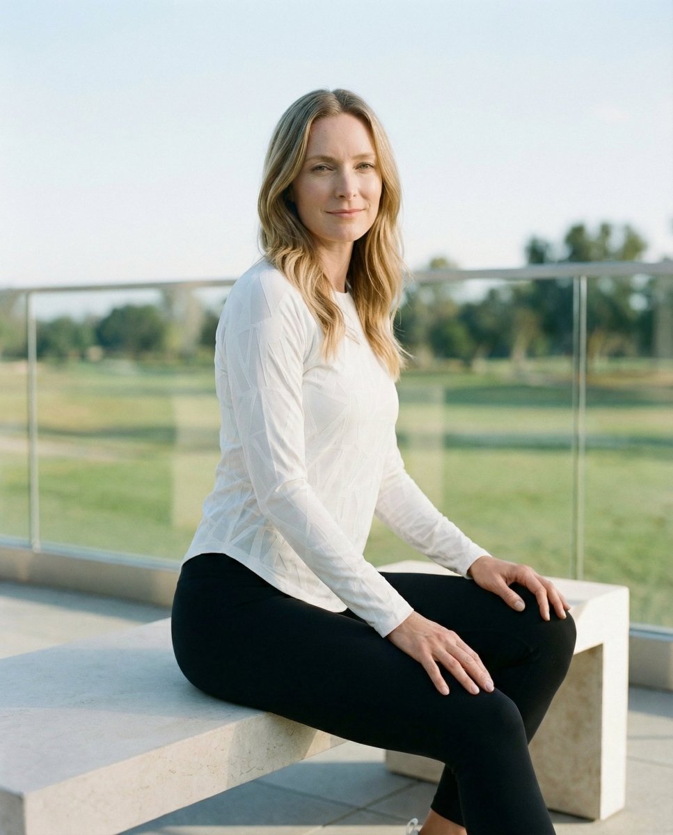 Geo Long Sleeve Tee by Putter Girl