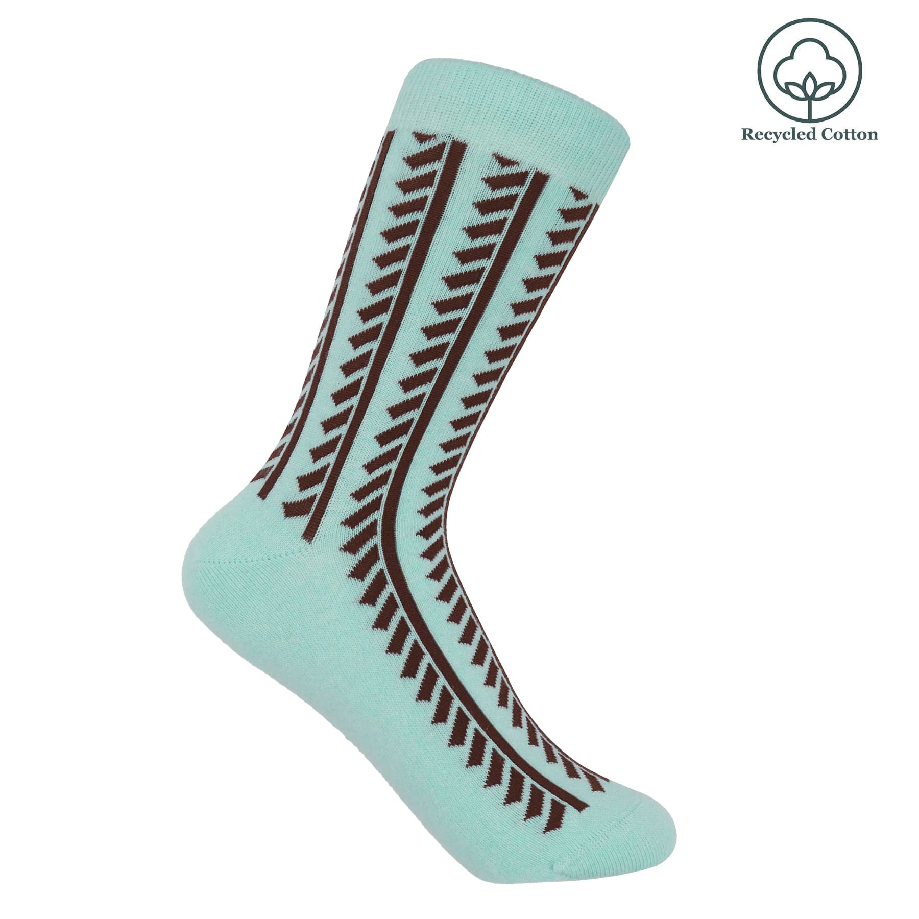 Vector Stripe Women's Socks - Blue by Peper Harow