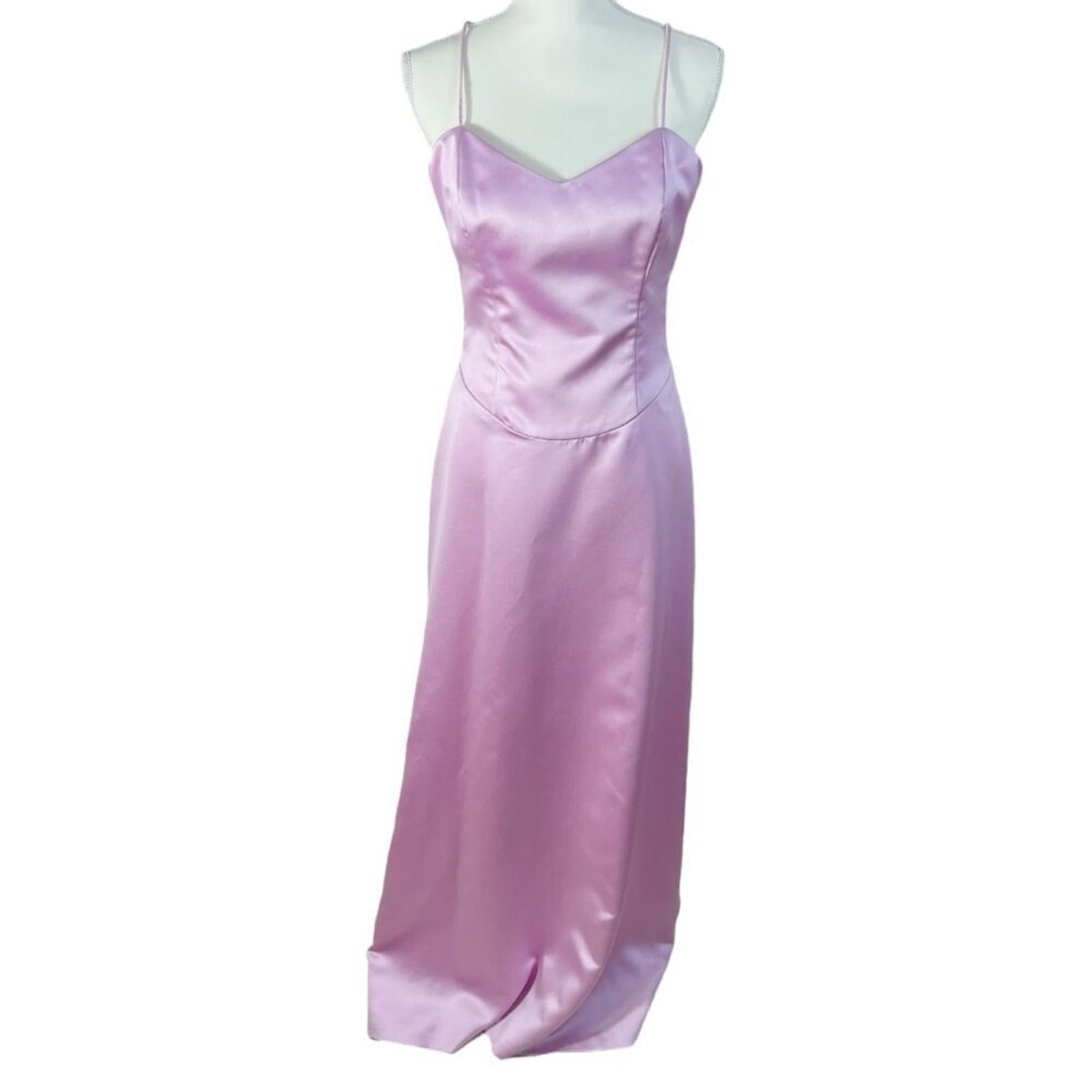 y2k Vintage Nicole Miller NY Pink Purple Formal Prom Dress Evening Gow by Hot Girl Secondhand