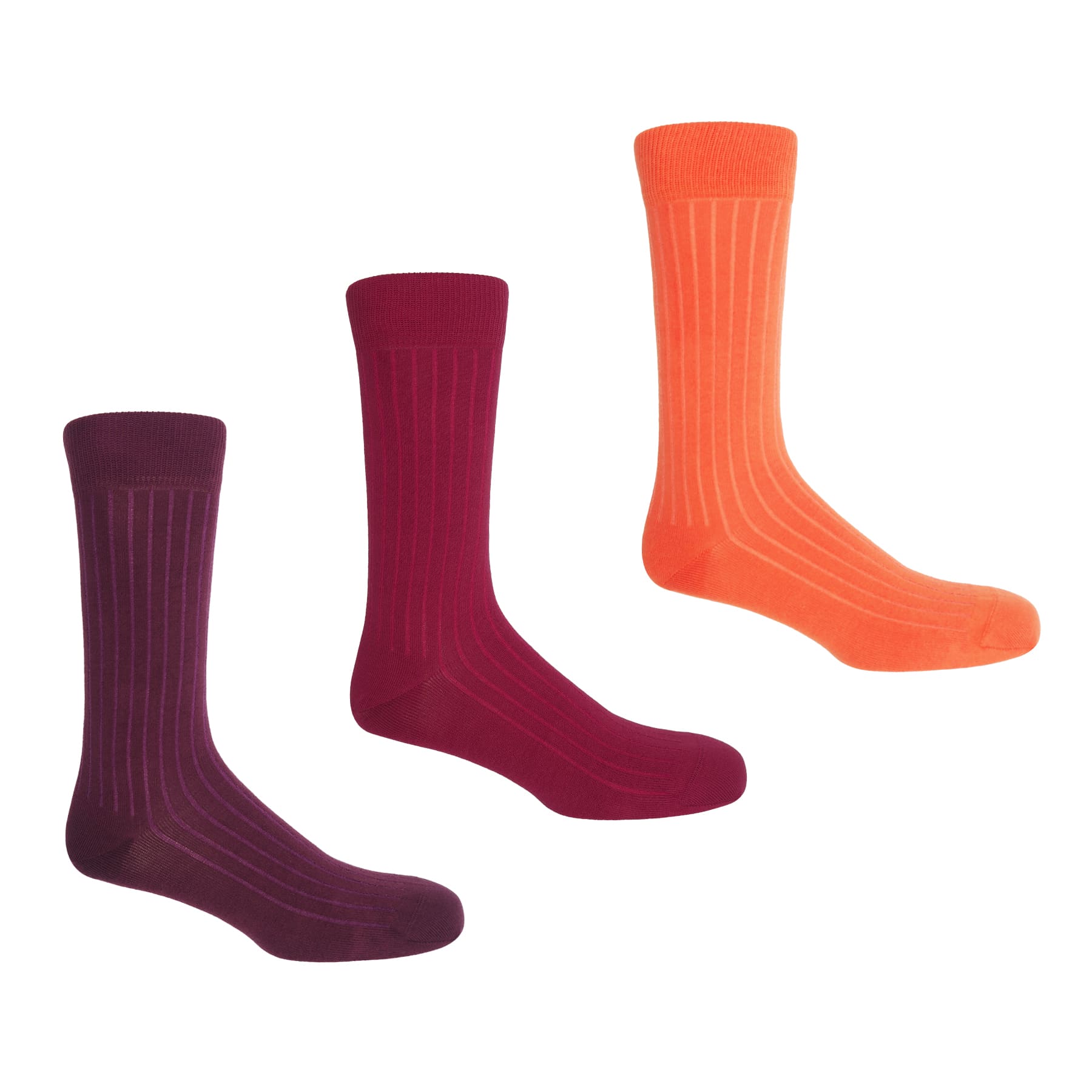 3 Pack Essential Men's Socks - Sunset by Peper Harow