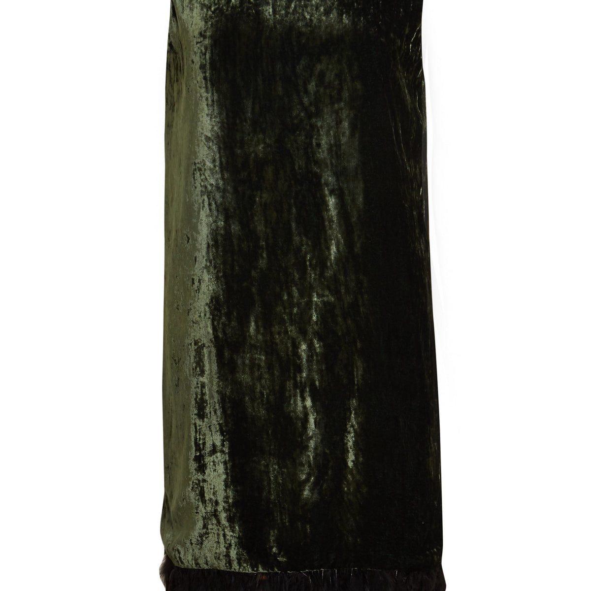 Gatsby-Inspired Silk Velvet Dress –Knee-Length Evening Style By Sarvin by Sarvin