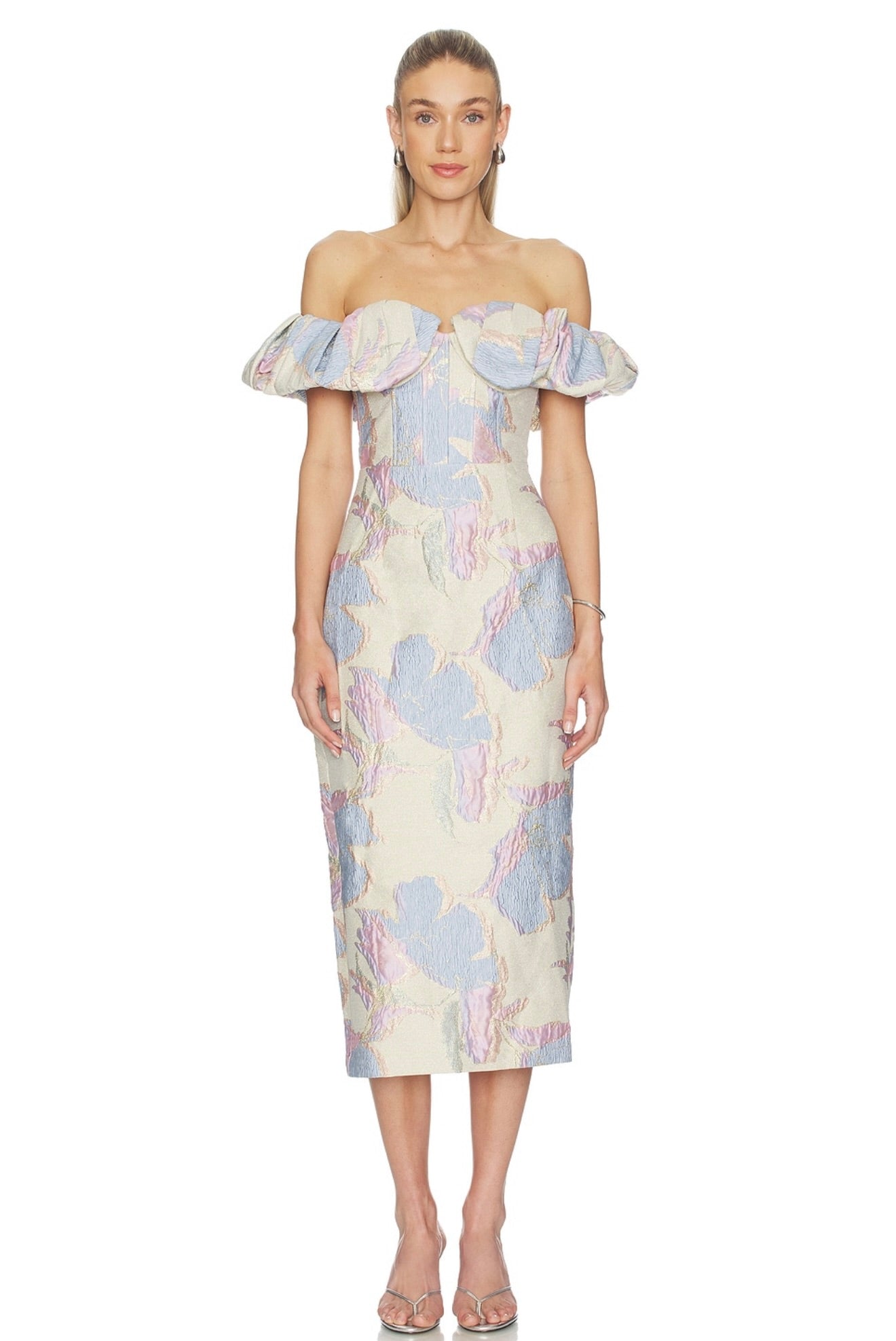 Elliatt Marlene Strapless Midi Dress by Sierra Deene