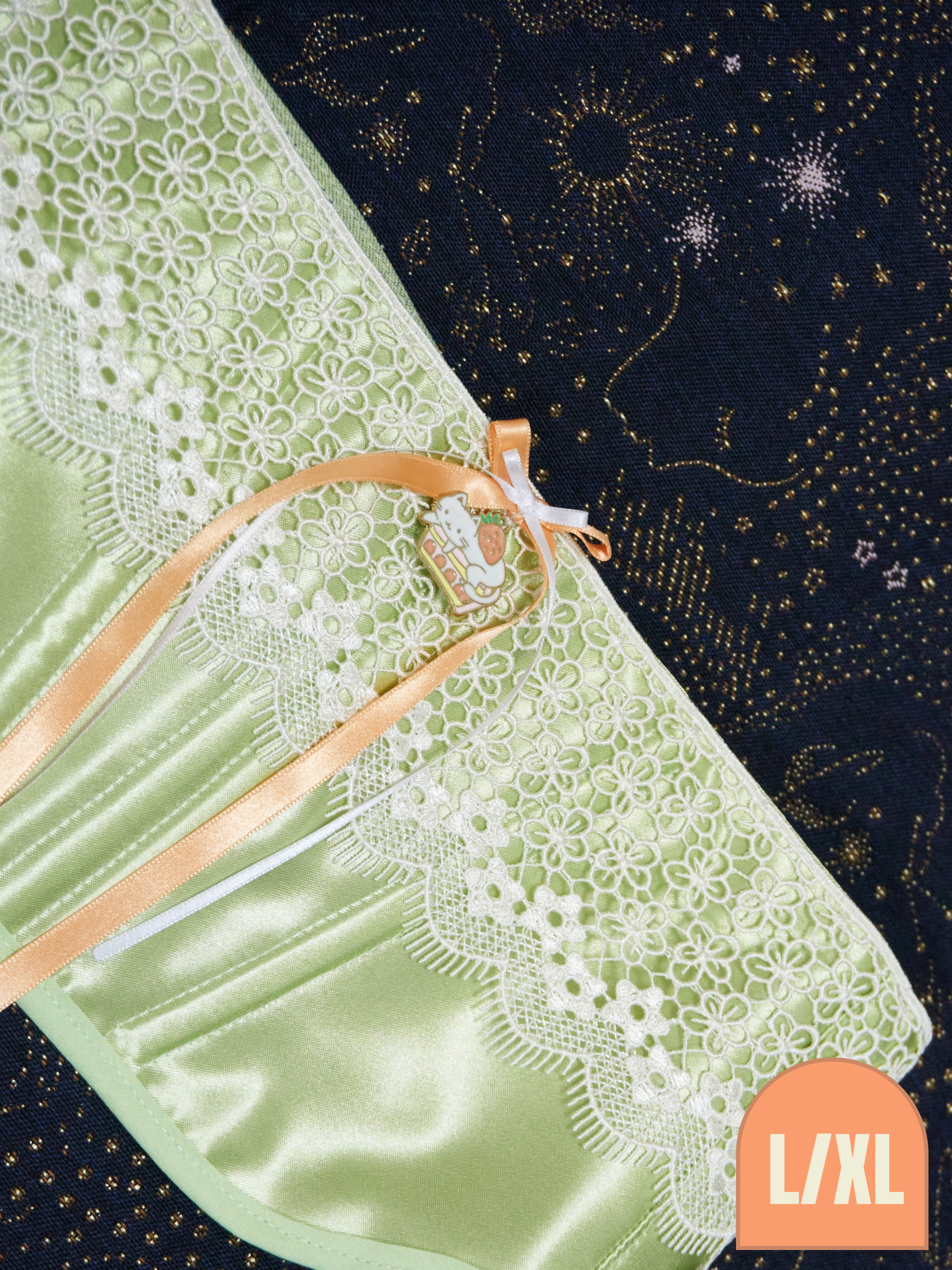 Sage Green Underbust Corset (Older design) by Emjota Studio