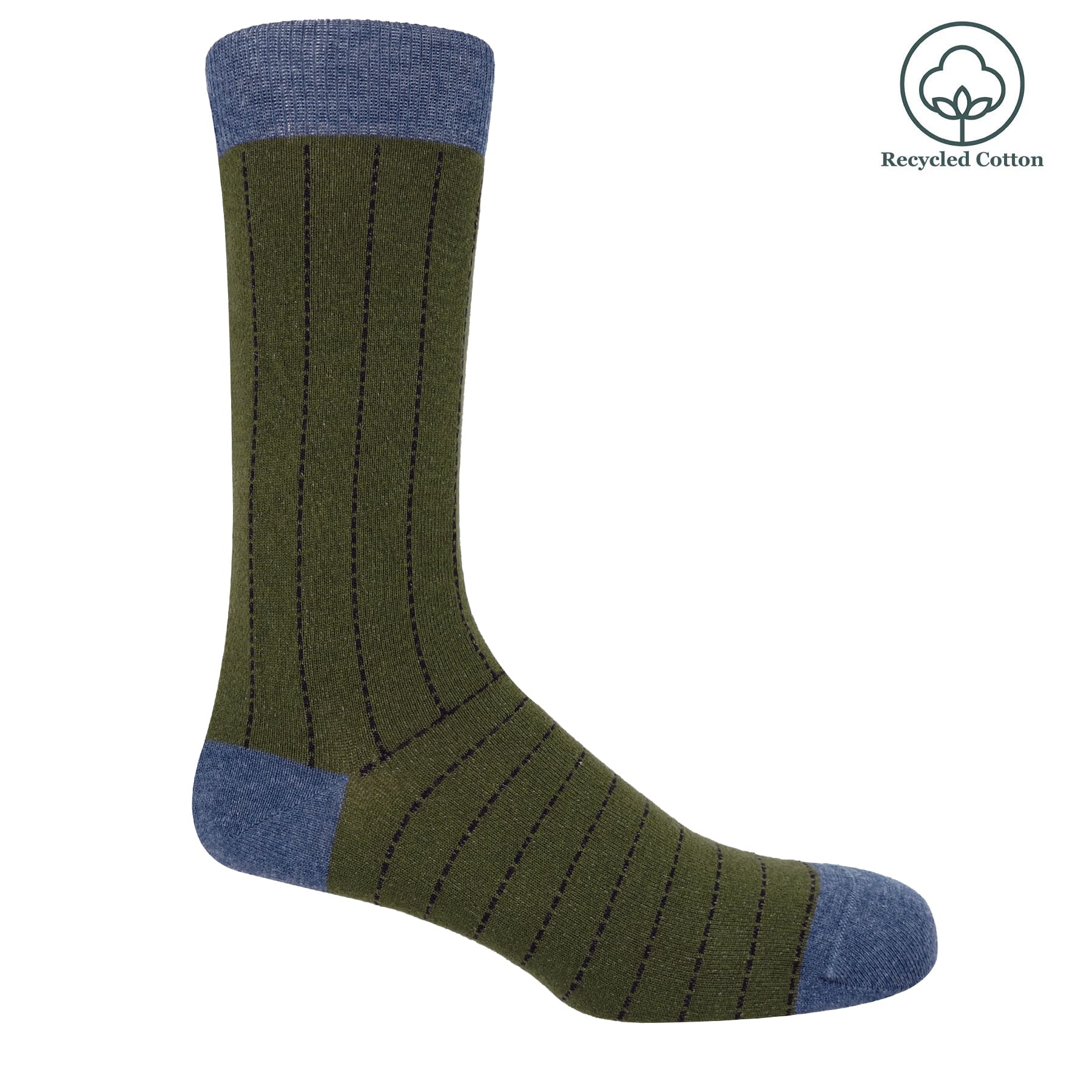 Dash Men's Socks - Sage by Peper Harow