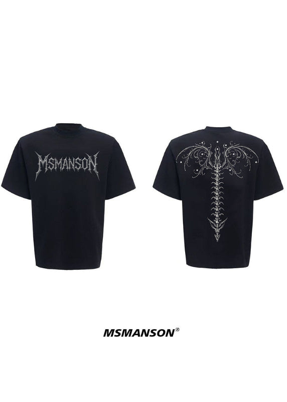 Off/Sc Nirvana Spine Tee by OFFCULTURE