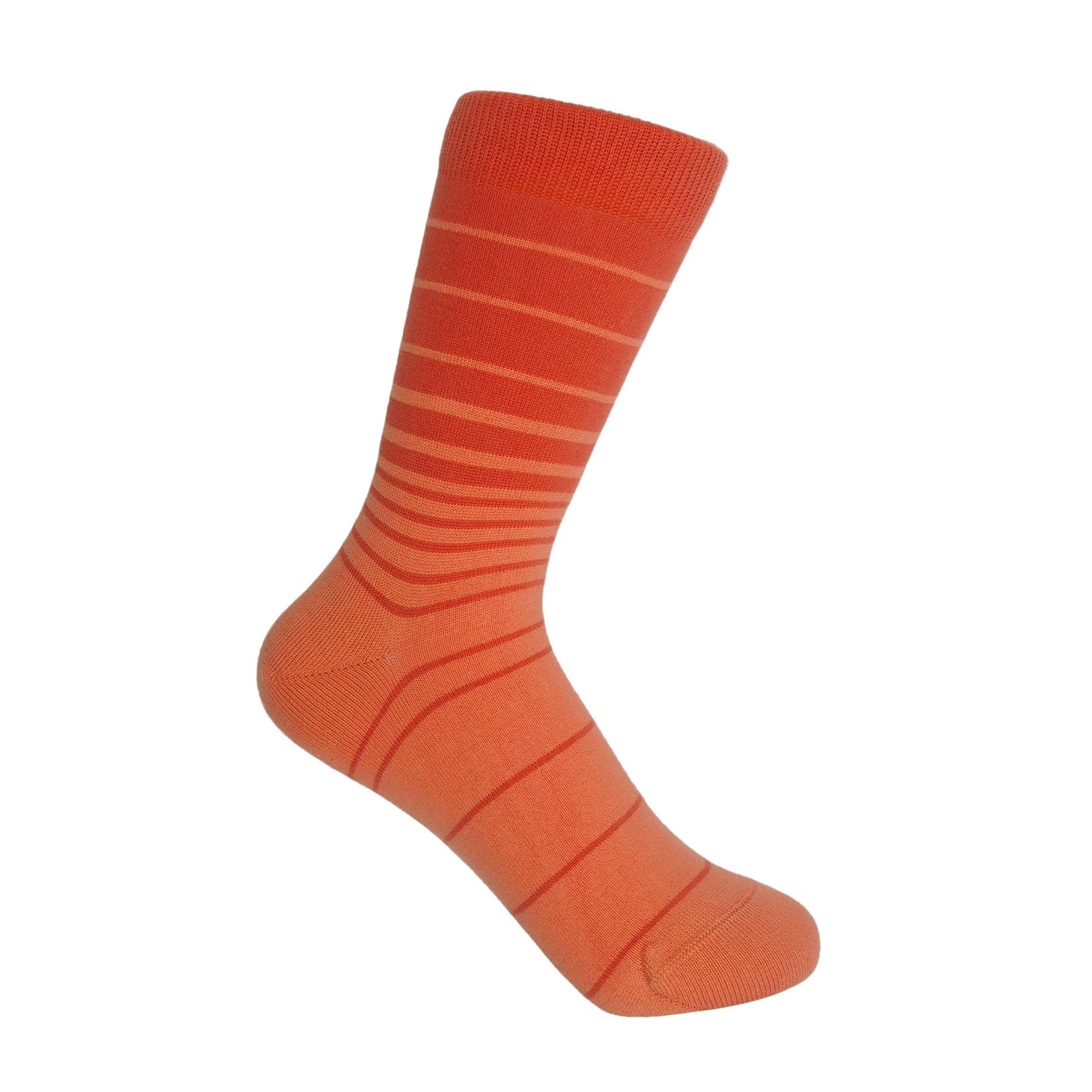 Retro Stripe Women's Socks - Orange by Peper Harow