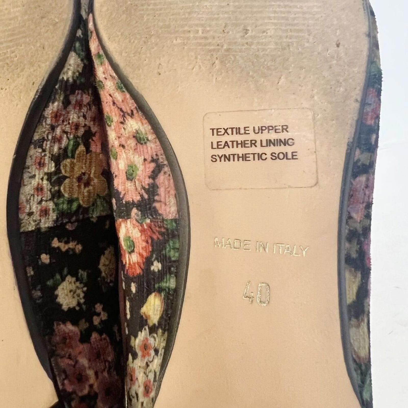 Sundance Marais Black Velvet Floral Pointed Toe Flats Women's Size 9-9 by Hot Girl Secondhand