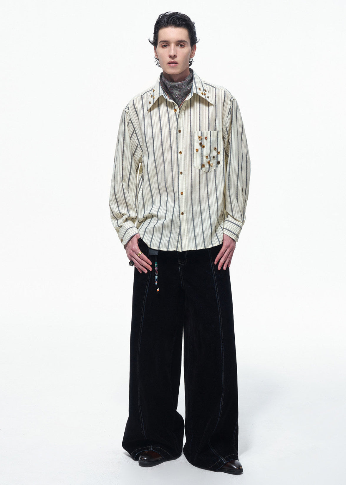 Script-X Retro Color Shirt by OFFCULTURE